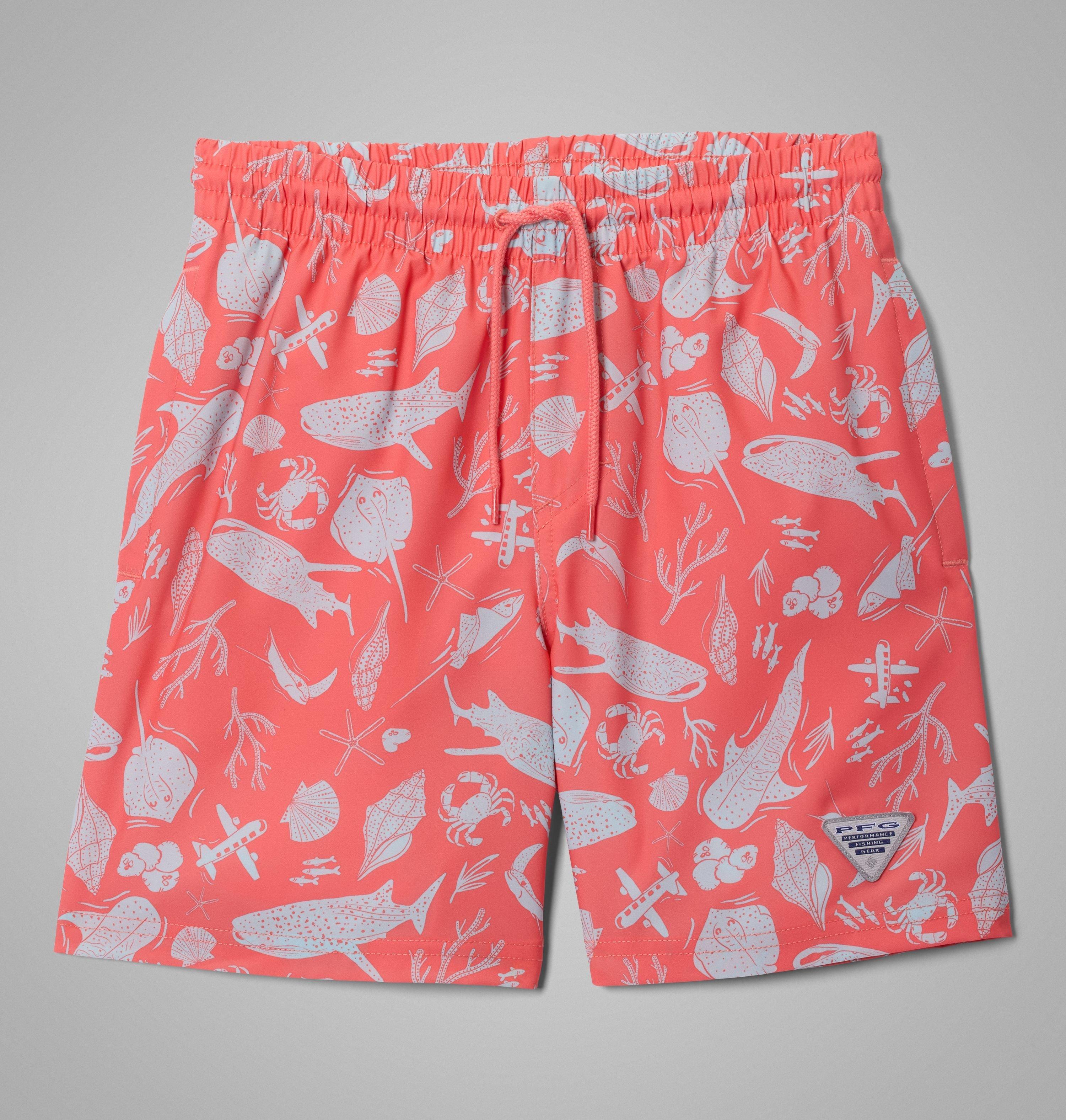Columbia Boys' PFG Rambler Printed Water Shorts by COLUMBIA