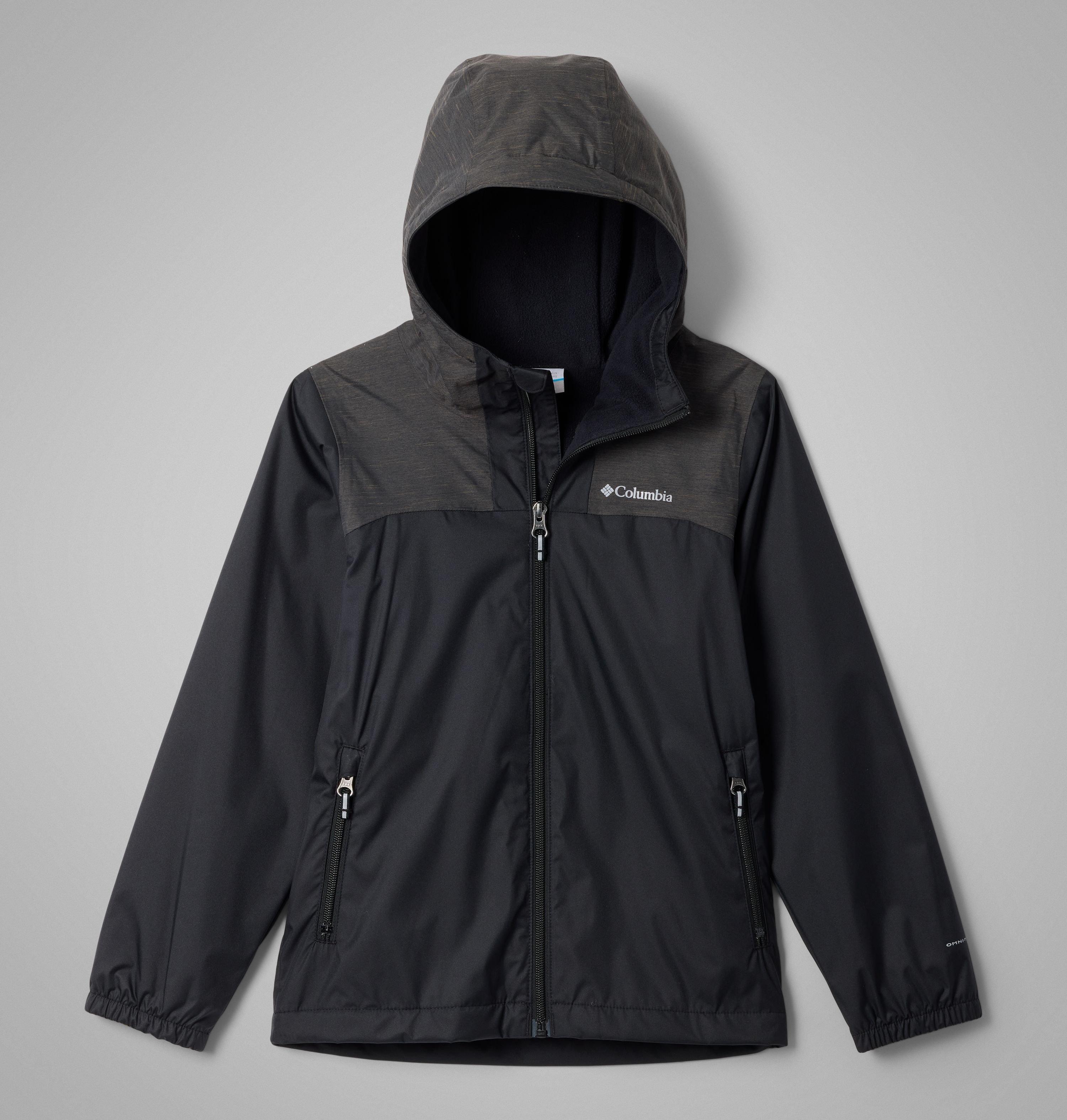 Columbia Boys' Rainy Trails III Fleece Lined Jacket by COLUMBIA