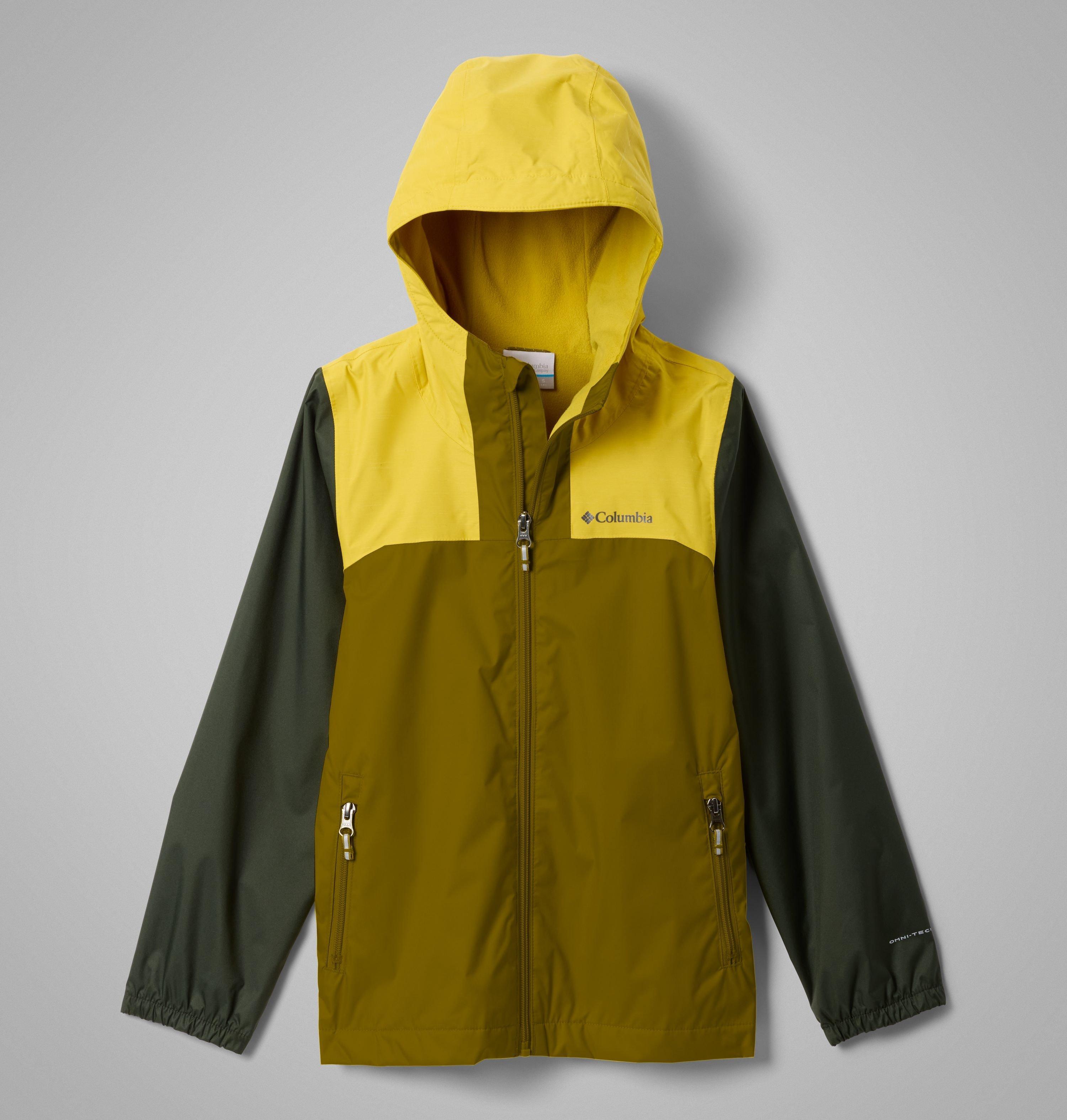 Columbia Boys' Rainy Trails III Fleece Lined Jacket by COLUMBIA