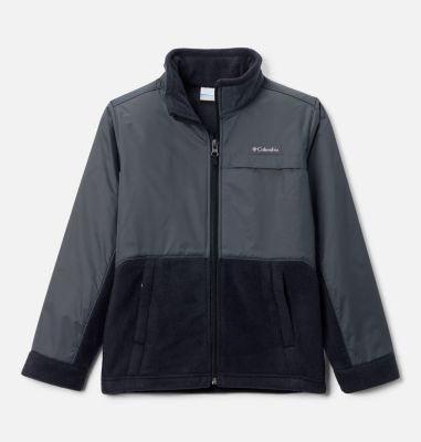 Columbia Boys' Steens Mt II Overlay Fleece Jacket by COLUMBIA