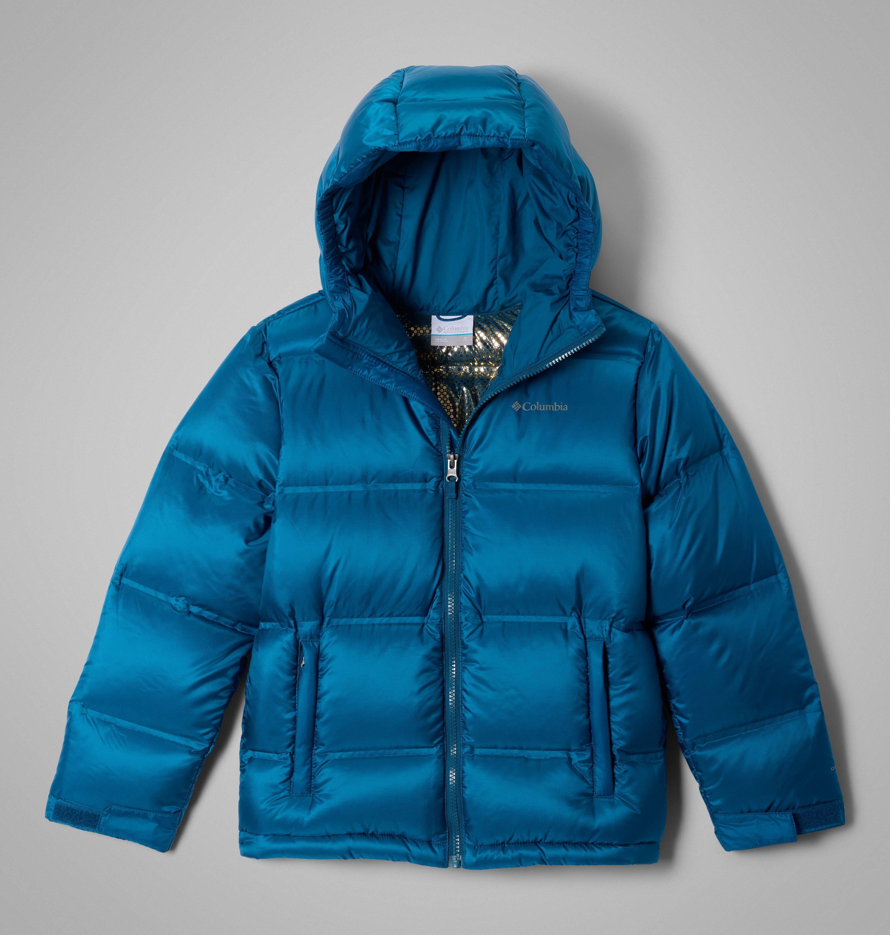 Columbia Boys' Street Heights Heat Seal Down Hooded Jacket by COLUMBIA