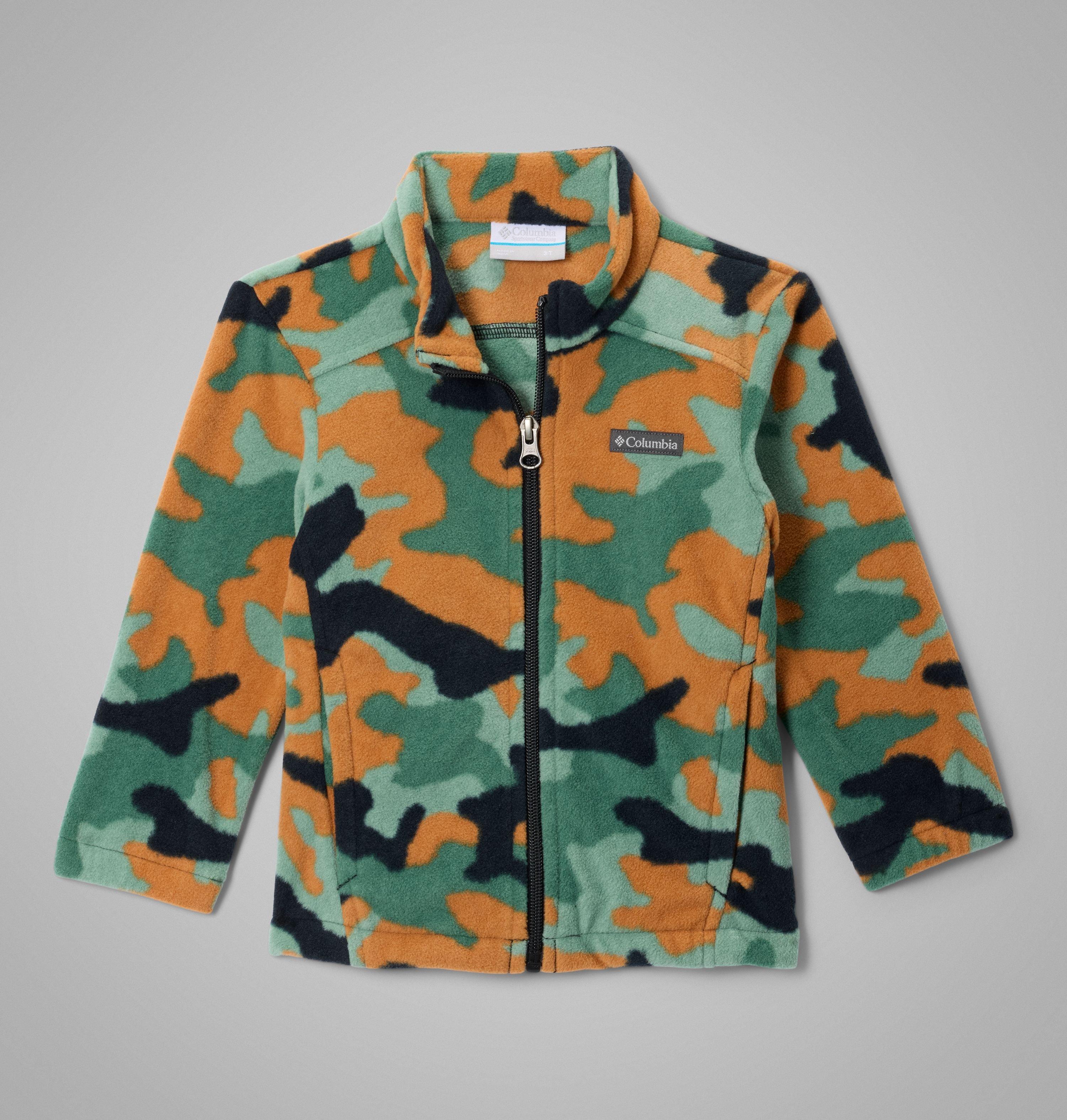 Columbia Boys' Toddler Castle Dale Printed Full Zip Fleece by COLUMBIA