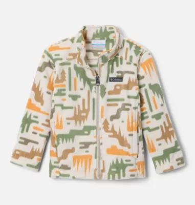 Columbia Boys' Toddler Castle Dale Printed Full Zip Fleece by COLUMBIA
