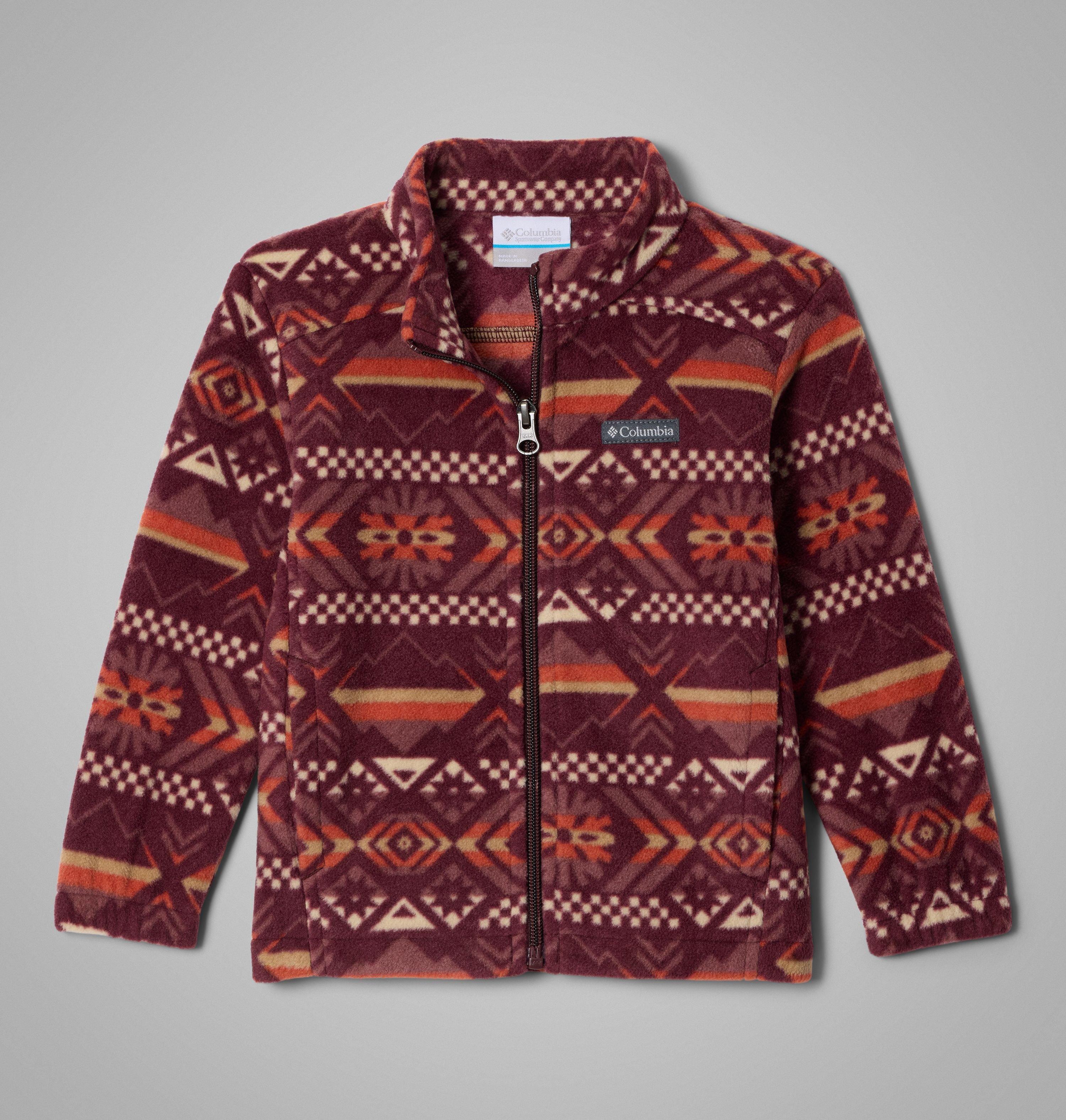 Columbia Boys' Toddler Castle Dale Printed Full Zip Fleece by COLUMBIA