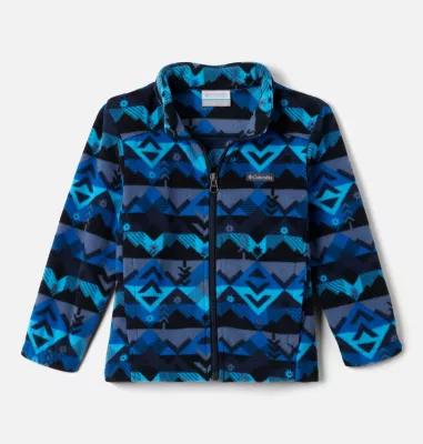 Columbia Boys' Toddler Castle Dale Printed Full Zip Fleece by COLUMBIA