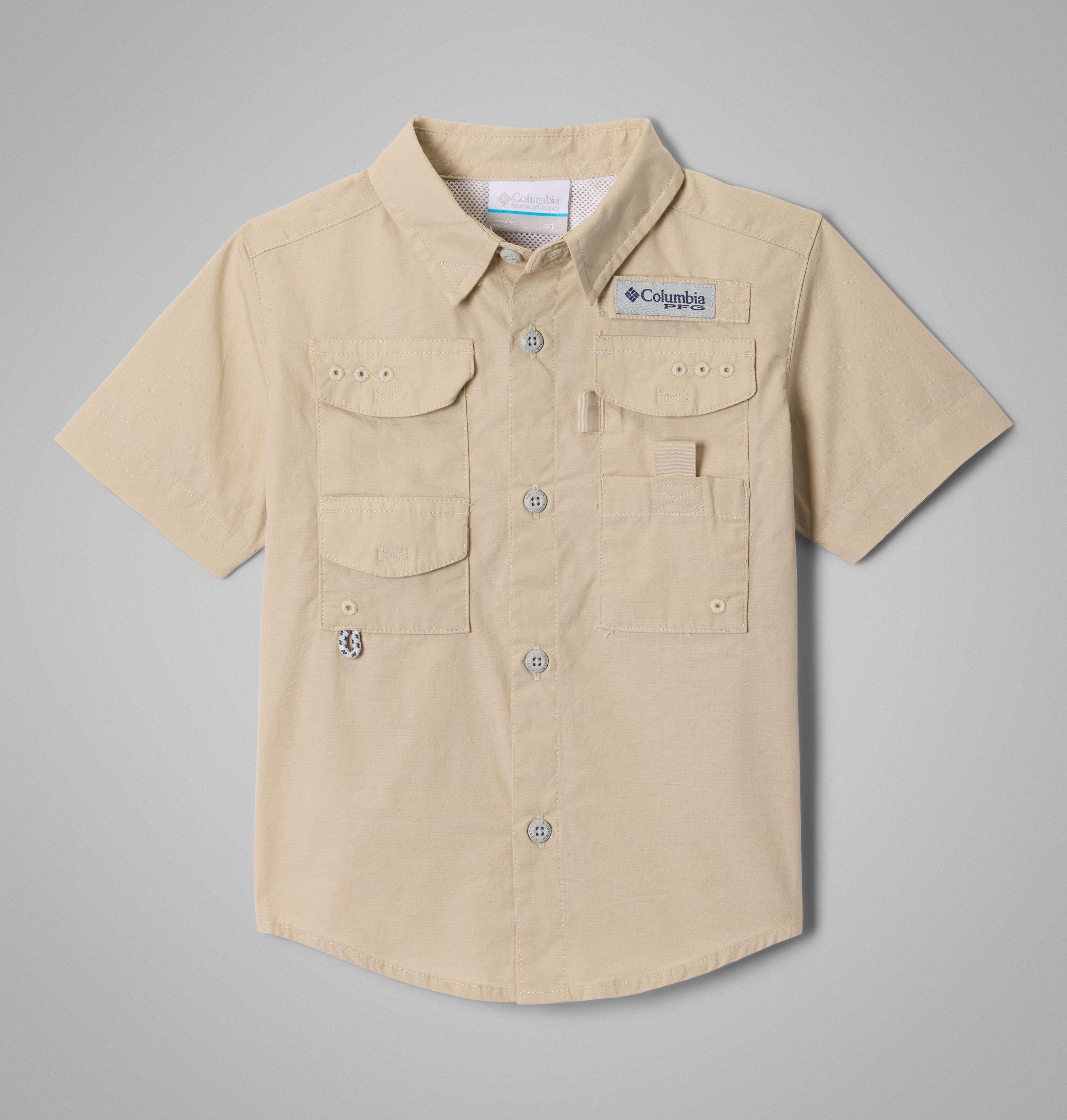Columbia Boys Toddler PFG Bonehead Short Sleeve Shirt by COLUMBIA