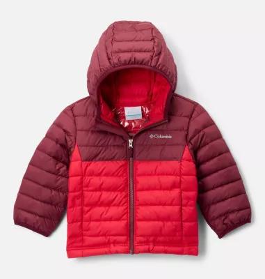 Columbia Boys' Toddler Powder Lite II Hooded Jacket by COLUMBIA