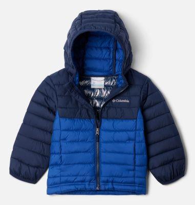 Columbia Boys' Toddler Powder Lite II Hooded Jacket by COLUMBIA