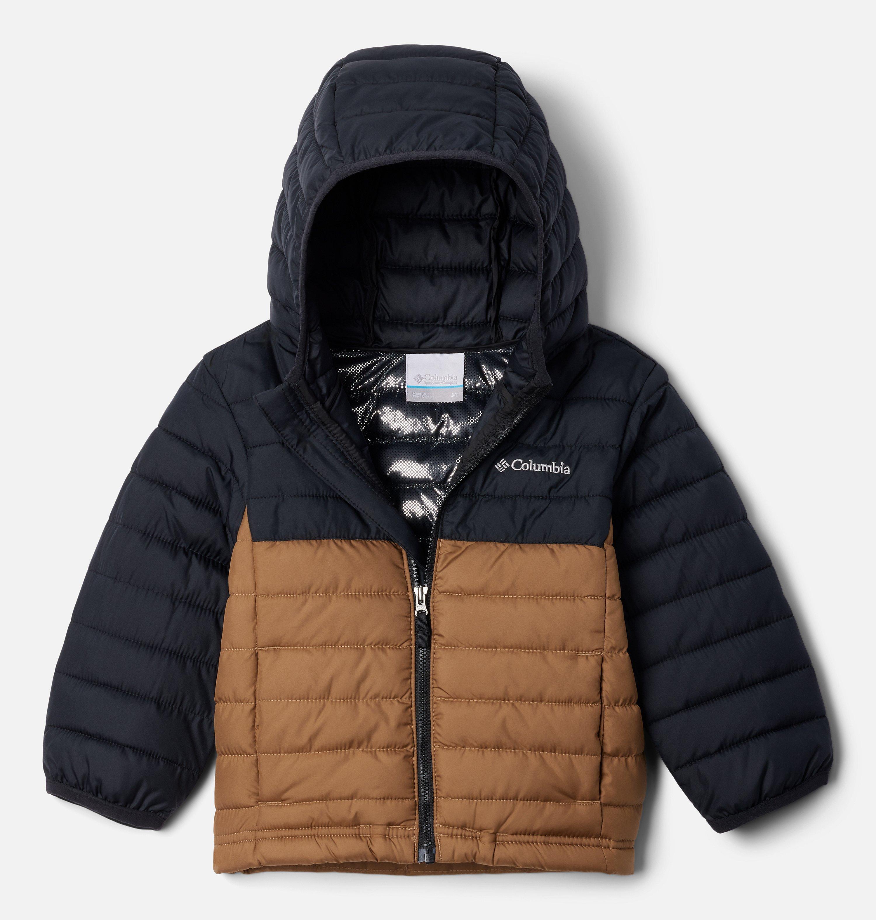 Columbia Boys' Toddler Powder Lite II Hooded Jacket by COLUMBIA