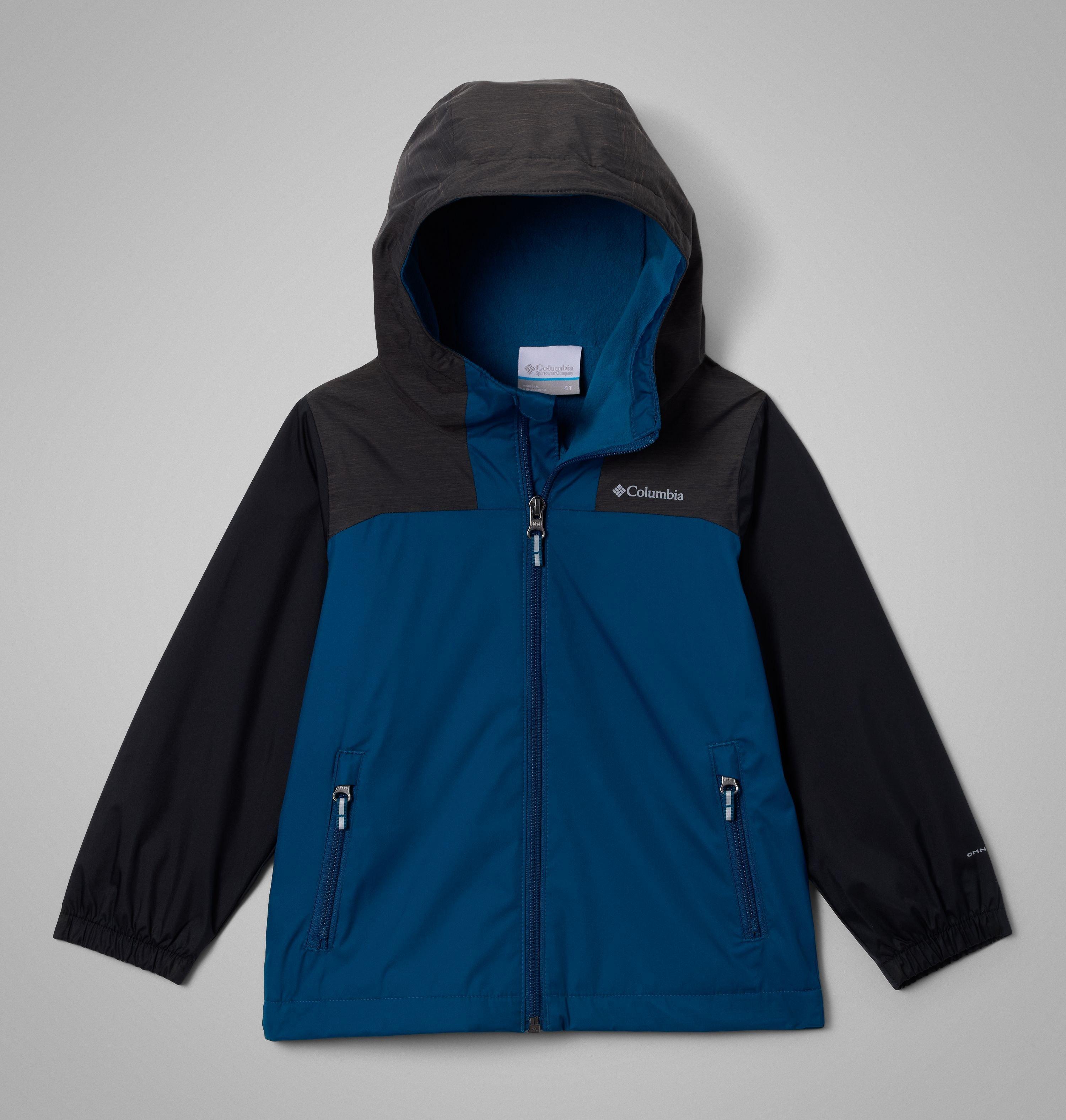 Columbia Boys' Toddler Rainy Trails III Fleece Lined Jacket by COLUMBIA