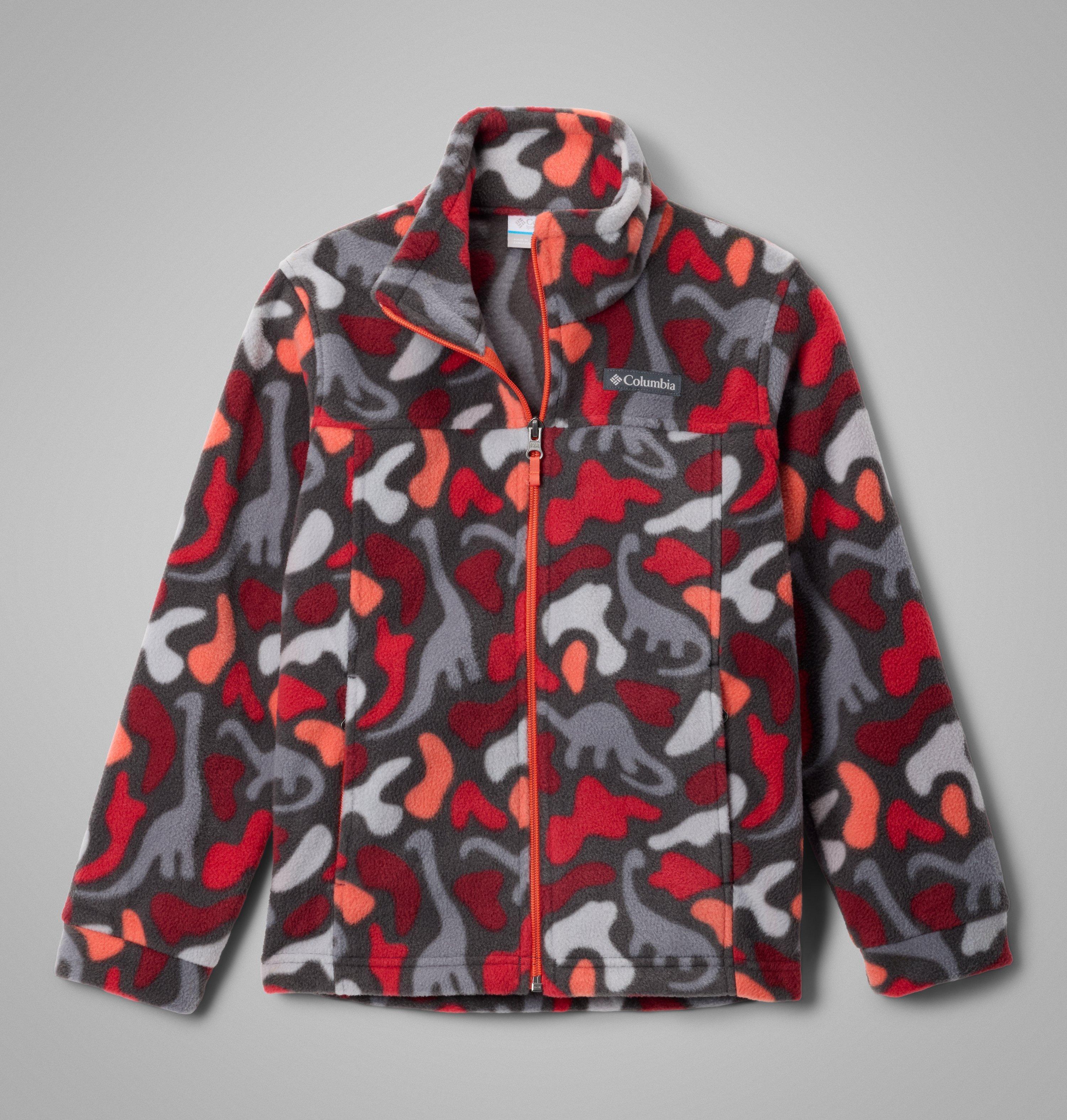 Columbia Boys Zing III Printed Fleece Jacket by COLUMBIA