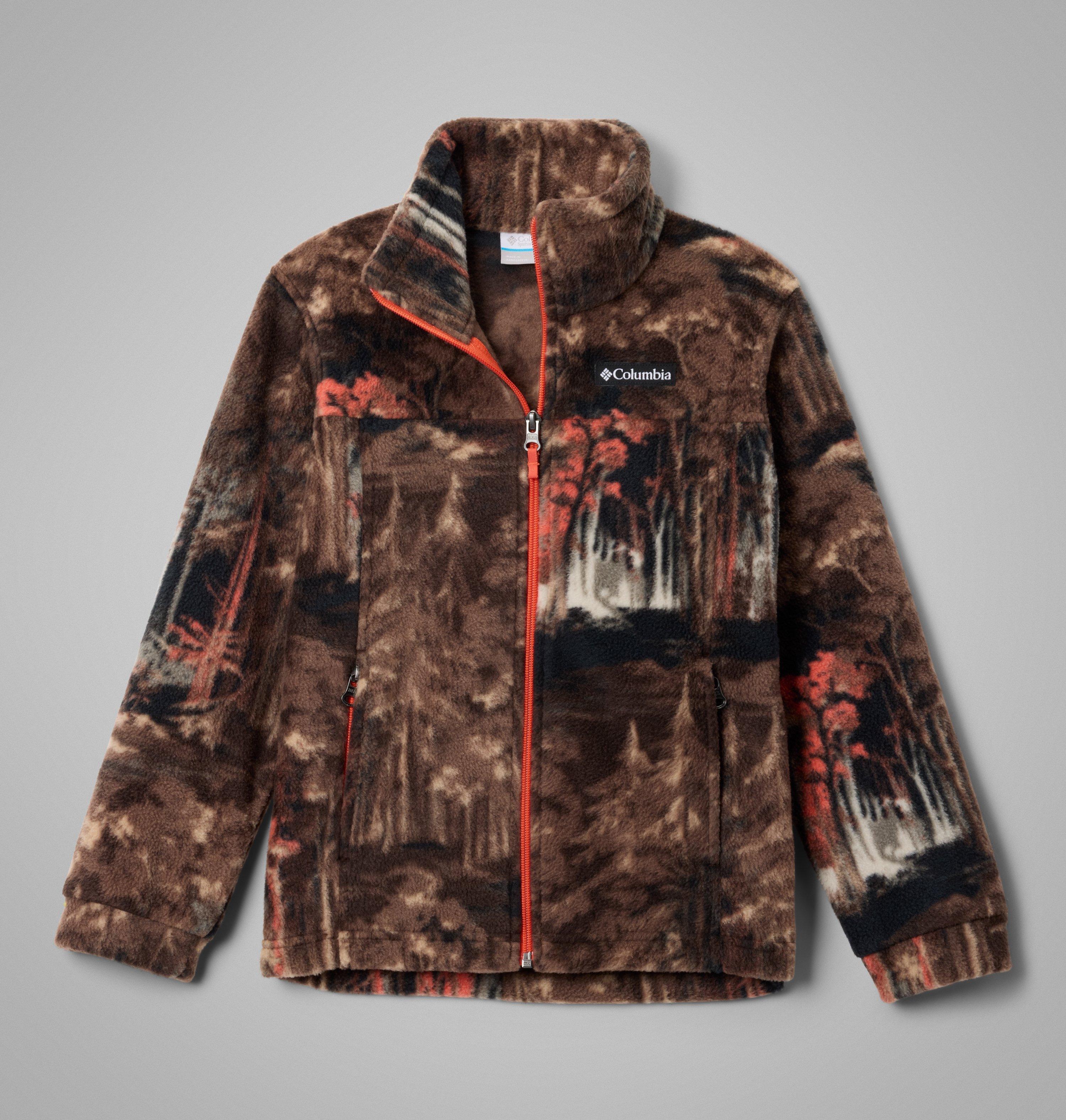 Columbia Boys Zing III Printed Fleece Jacket by COLUMBIA