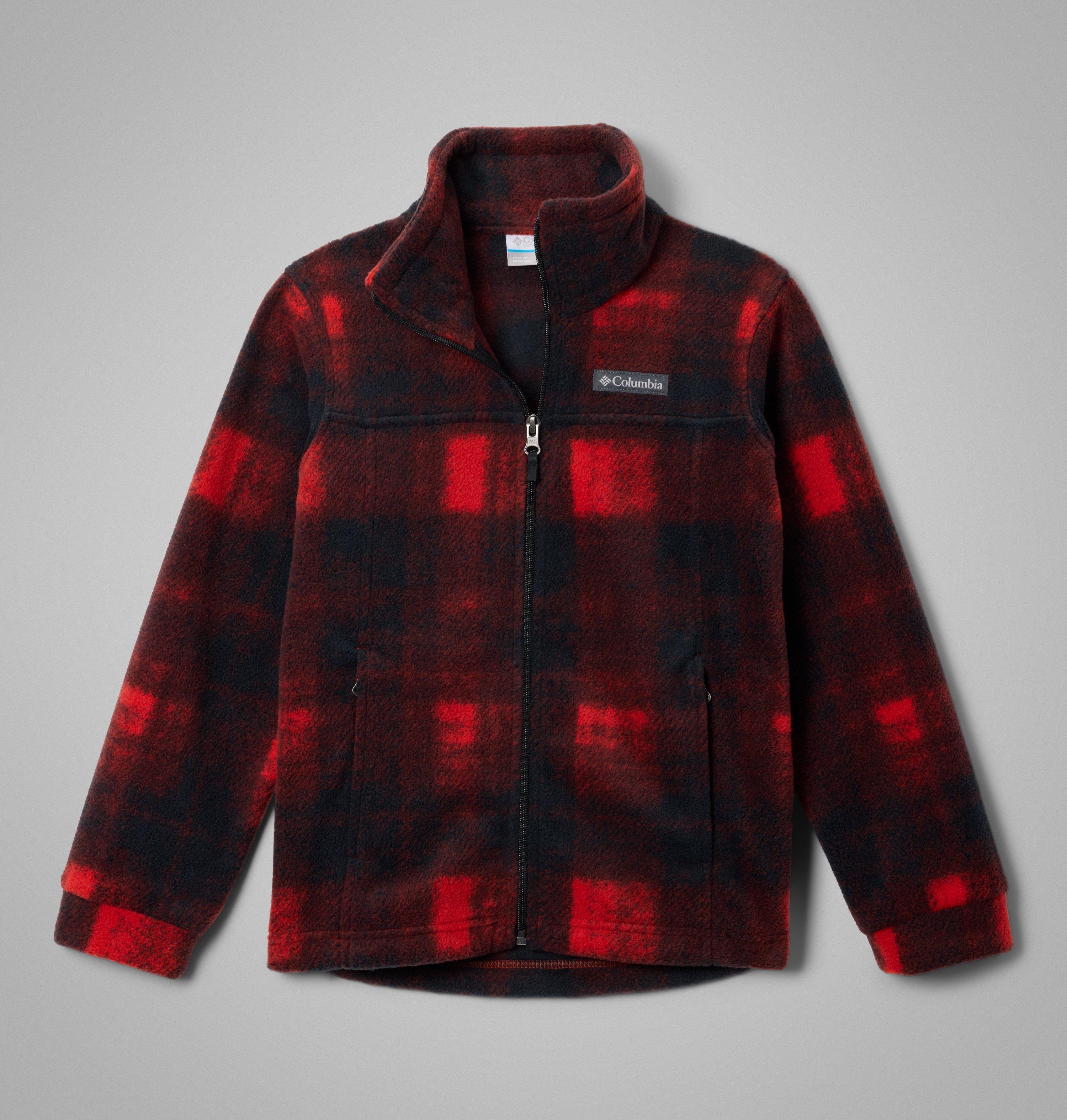 Columbia Boys Zing III Printed Fleece Jacket by COLUMBIA