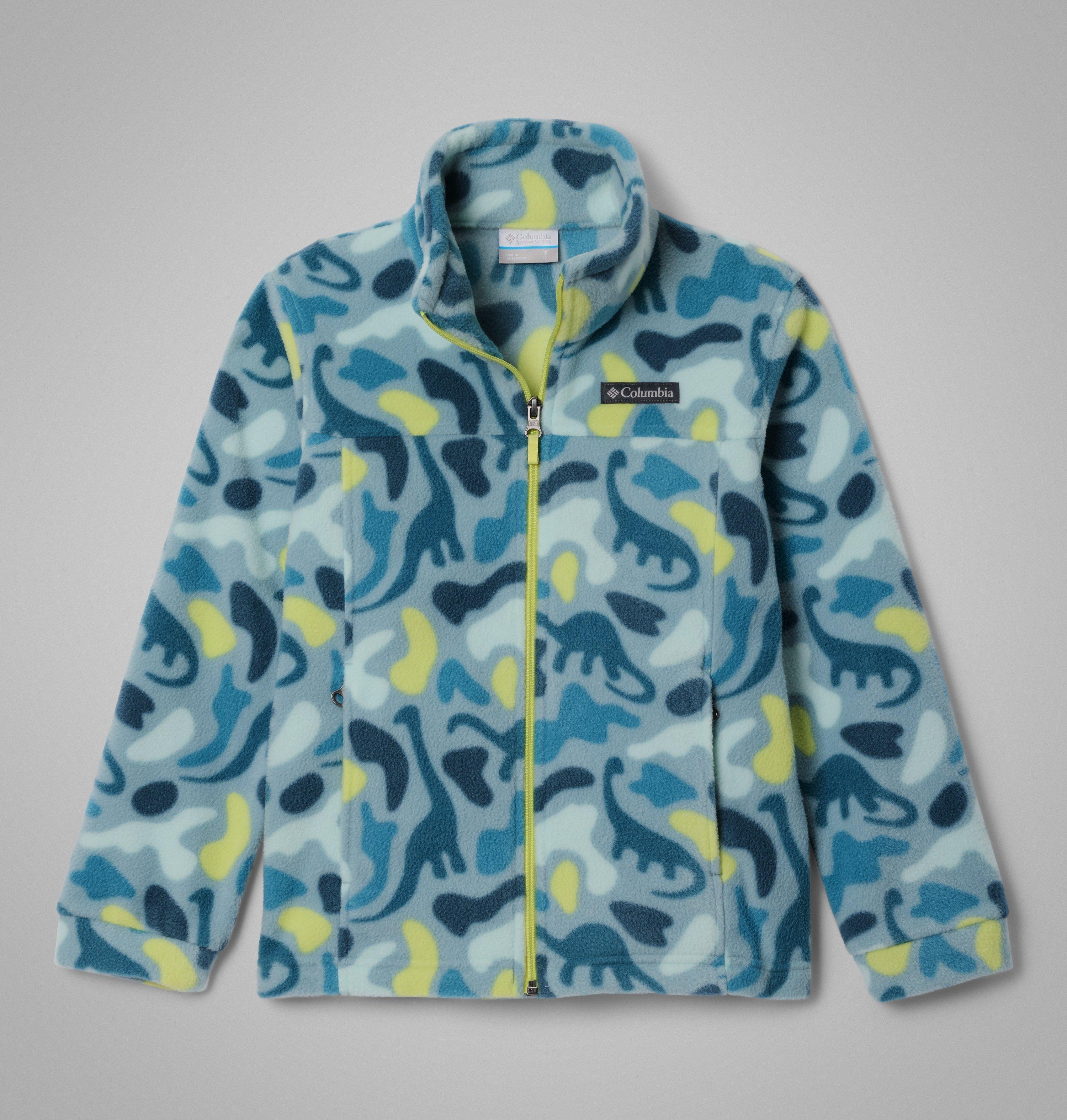 Columbia Boys Zing III Printed Fleece Jacket by COLUMBIA
