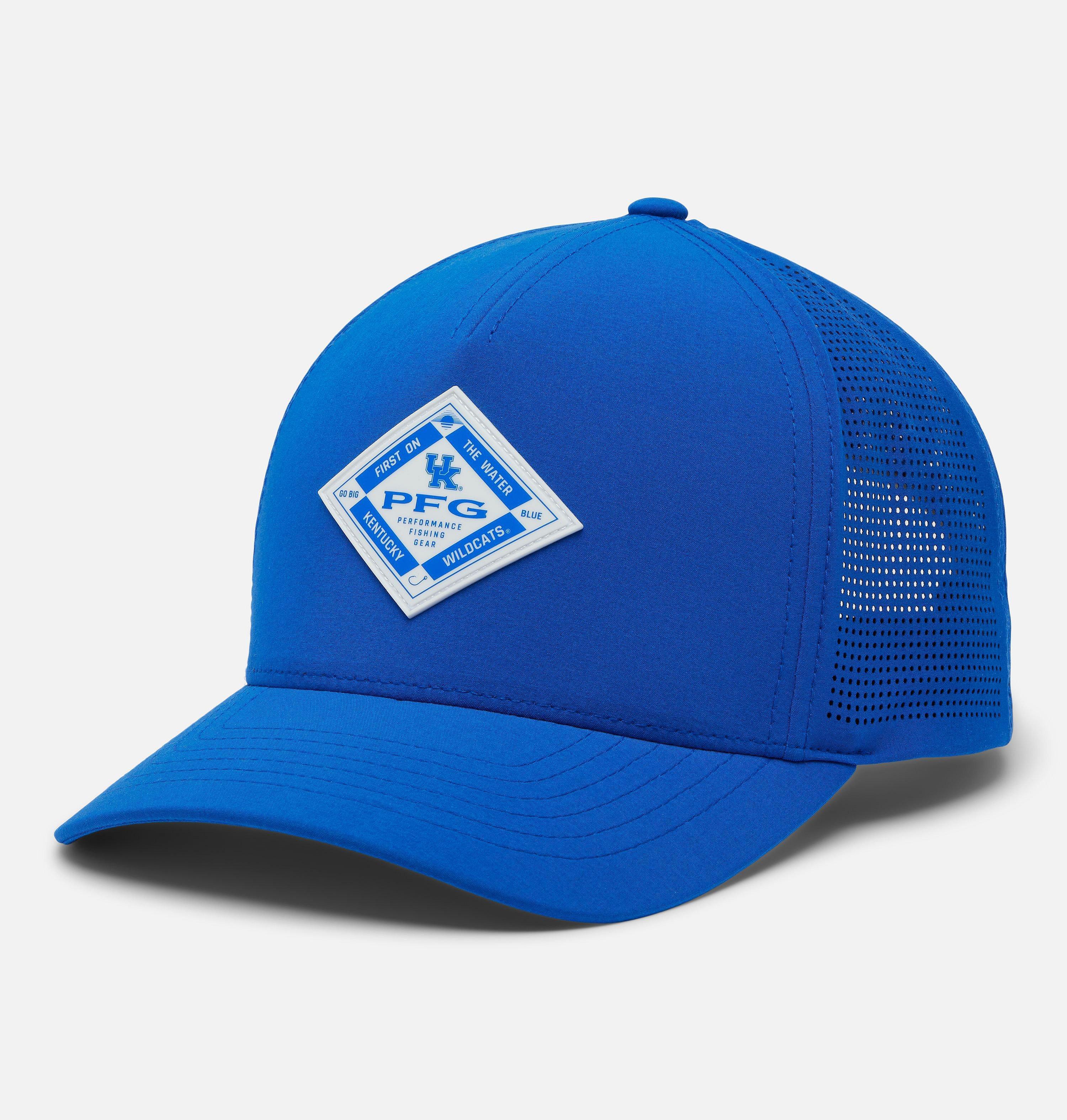 Columbia Collegiate PFG Elite 3D Stretch Snap Back - Kentucky by COLUMBIA