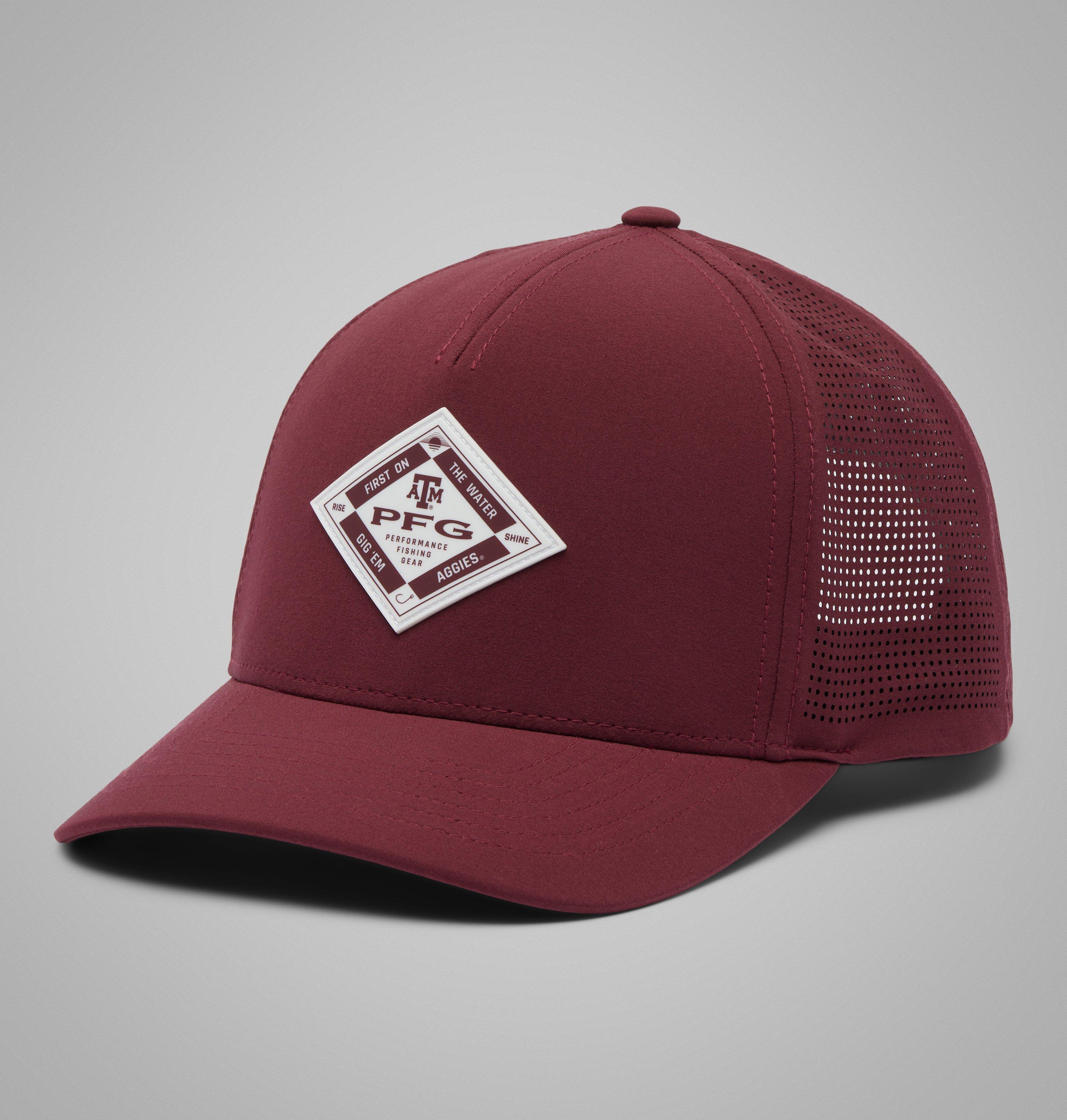 Columbia Collegiate PFG Elite 3D Stretch Snap Back - Texas A&M by COLUMBIA