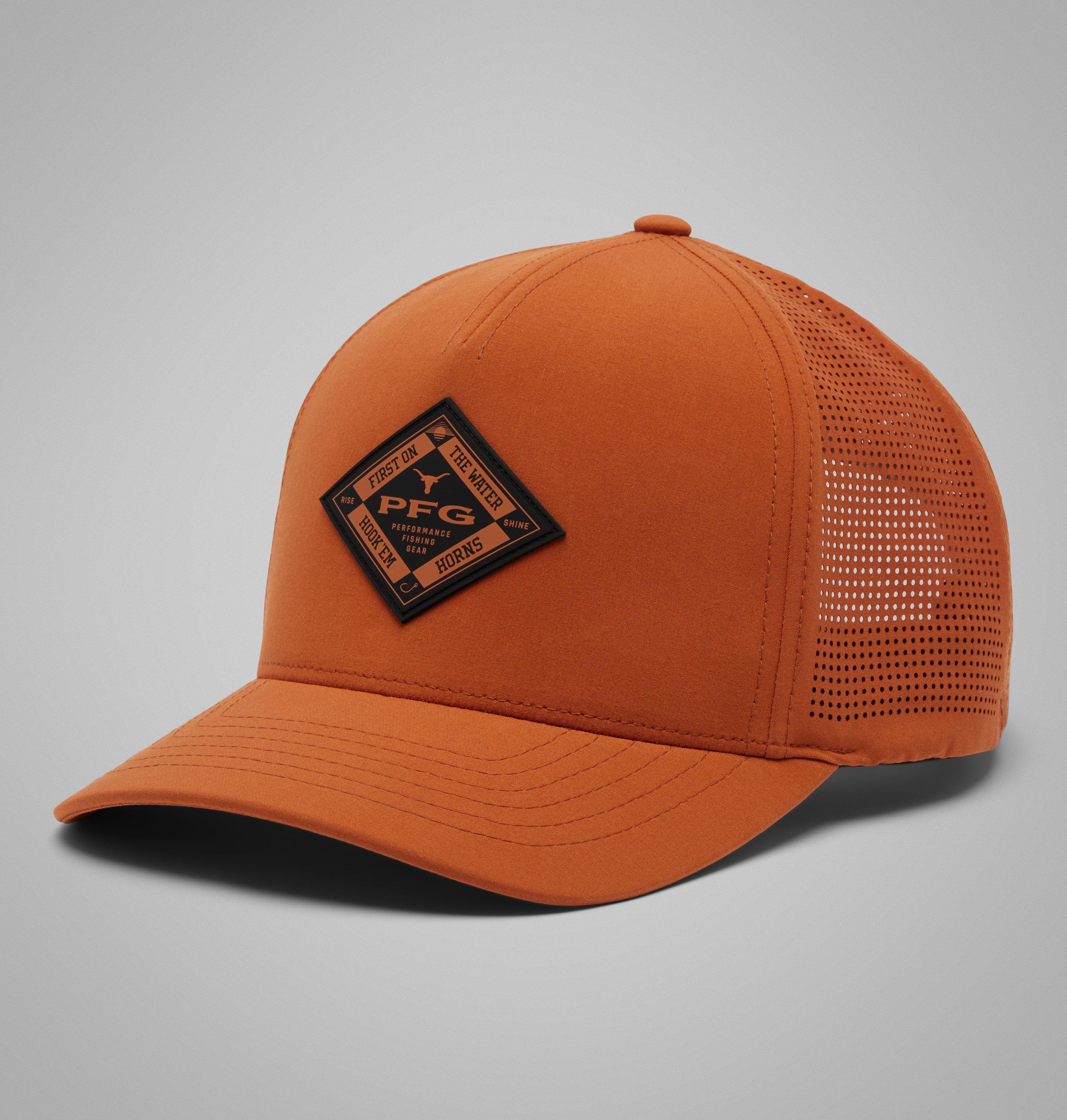 Columbia Collegiate PFG Elite 3D Stretch Snap Back - Texas by COLUMBIA