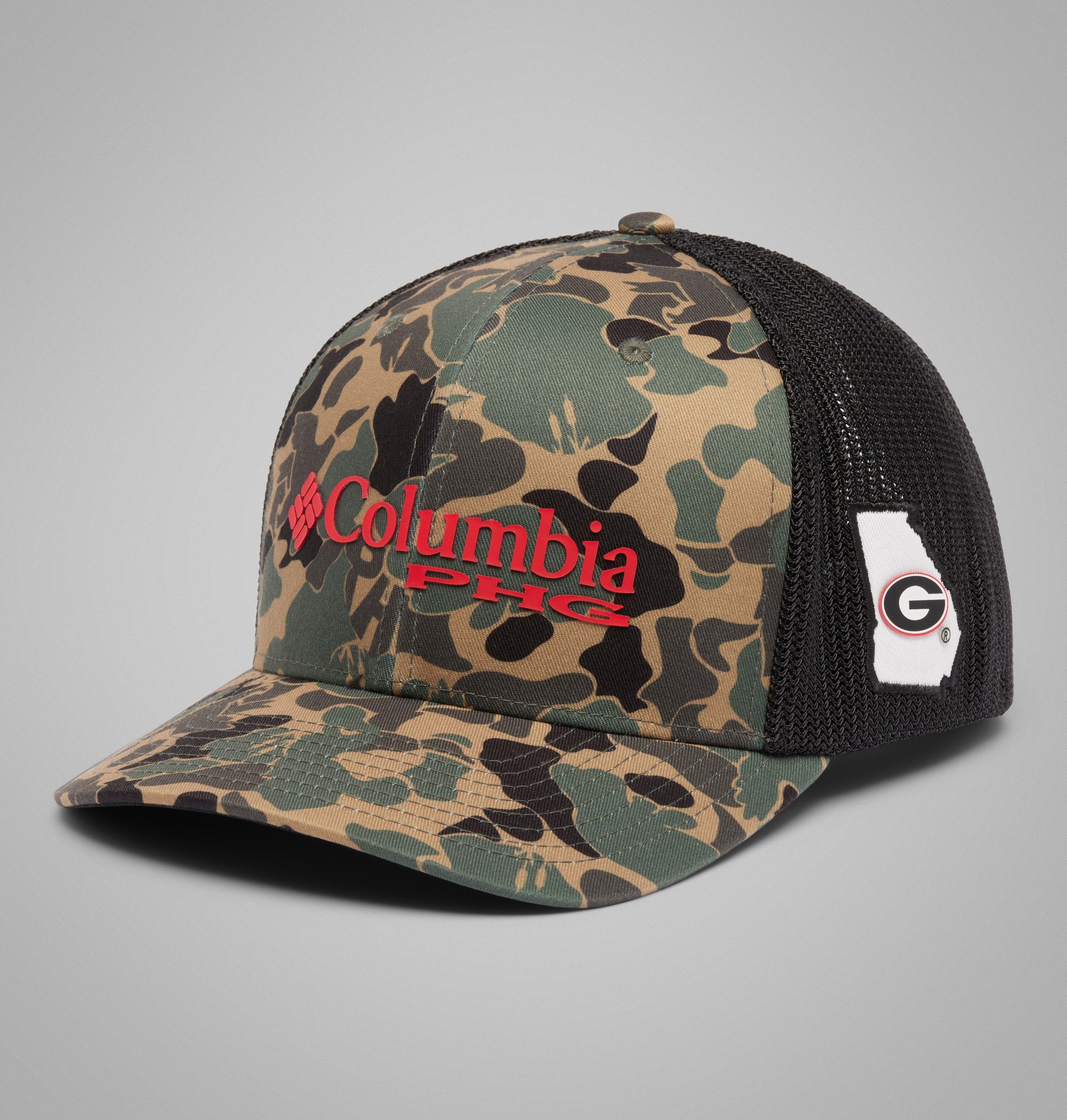 Columbia Collegiate PHG Camo Mesh Ball Cap by COLUMBIA