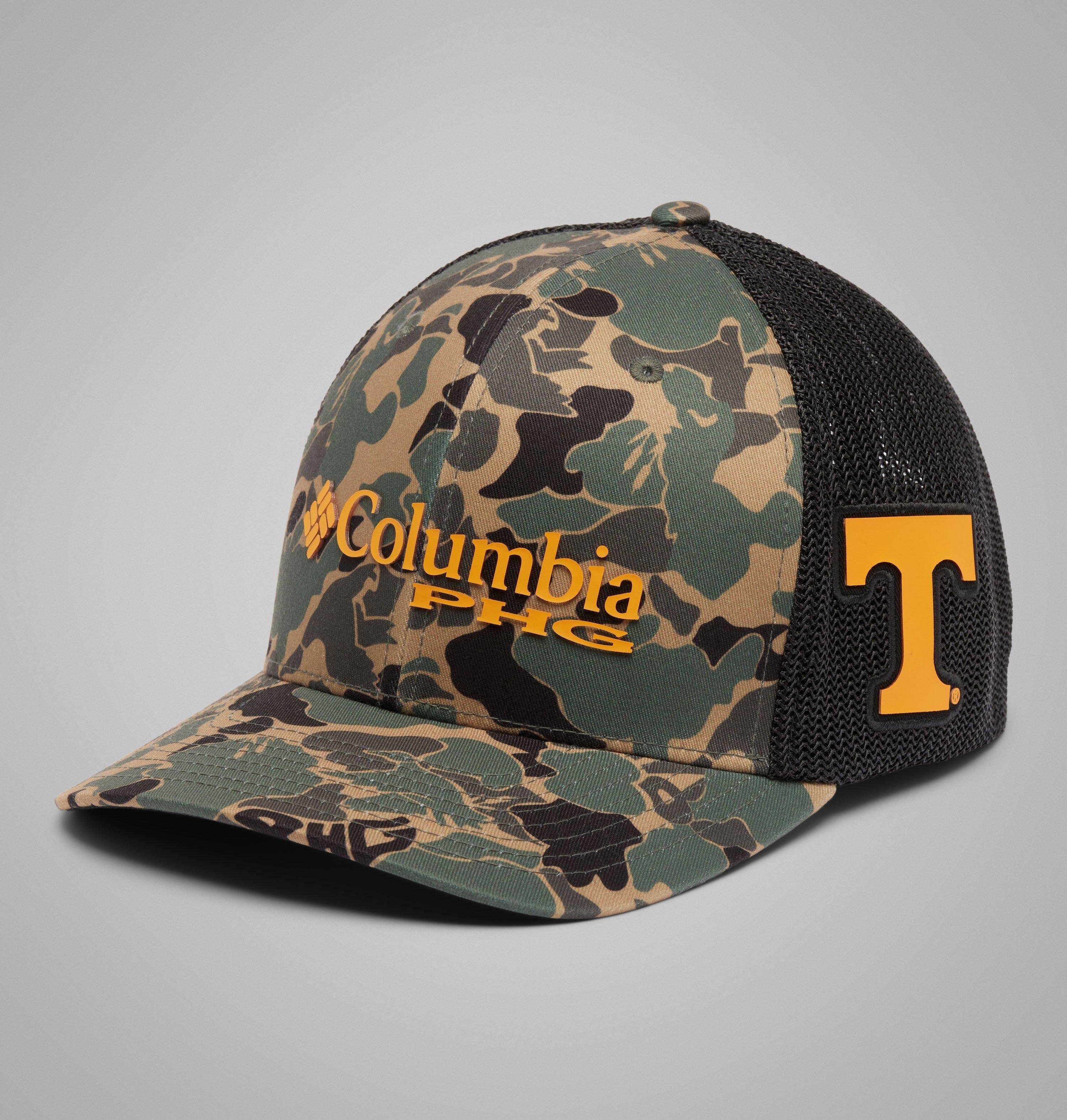 Columbia Collegiate PHG Camo Mesh Ball Cap by COLUMBIA