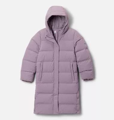 Columbia Girls' Amaze Puff Long Hooded Jacket by COLUMBIA