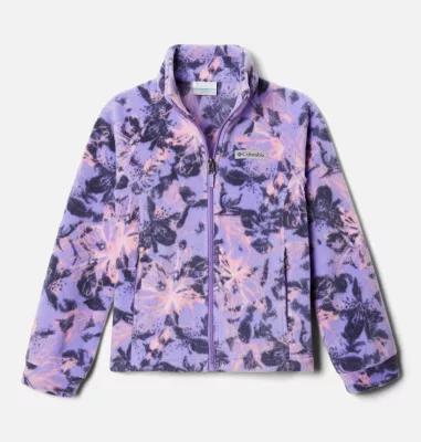 Columbia Girls' Benton Springs II Printed Fleece Jacket by COLUMBIA