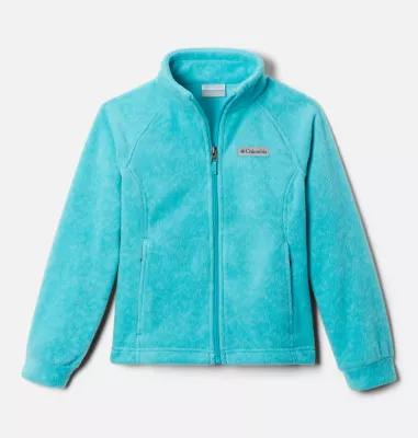 Columbia Girls' Benton Springs II Printed Fleece Jacket by COLUMBIA