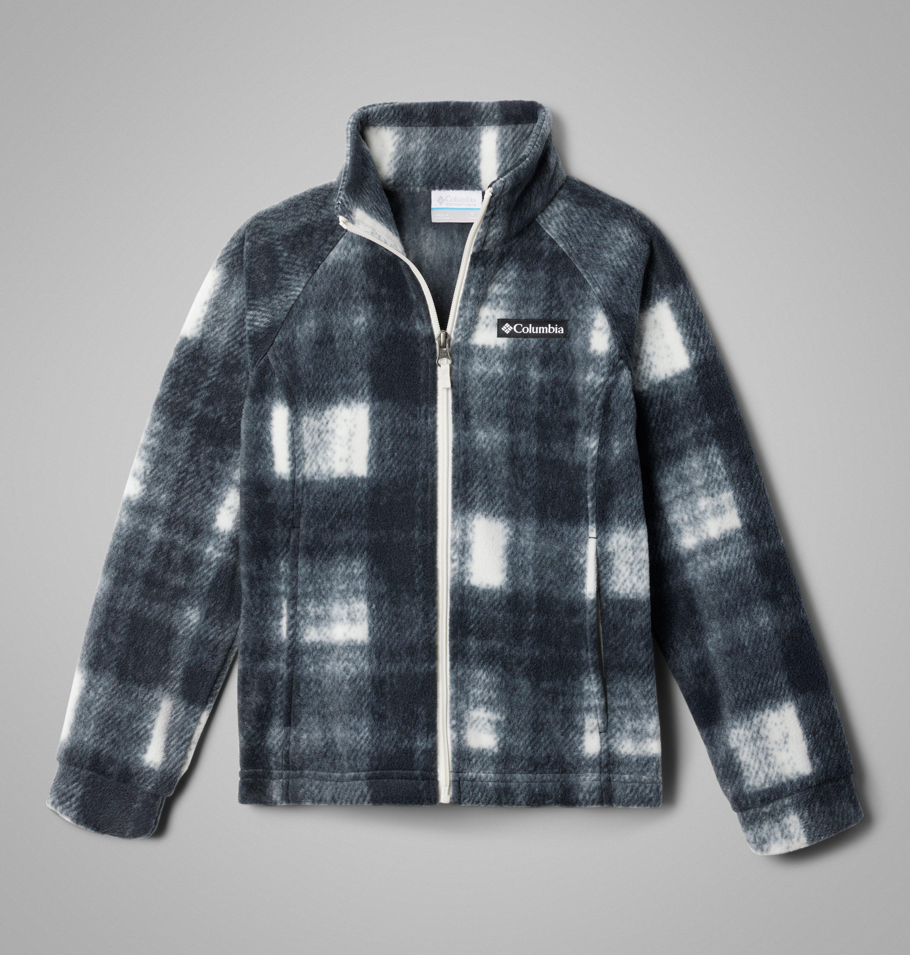 Columbia Girls' Benton Springs II Printed Fleece Jacket by COLUMBIA