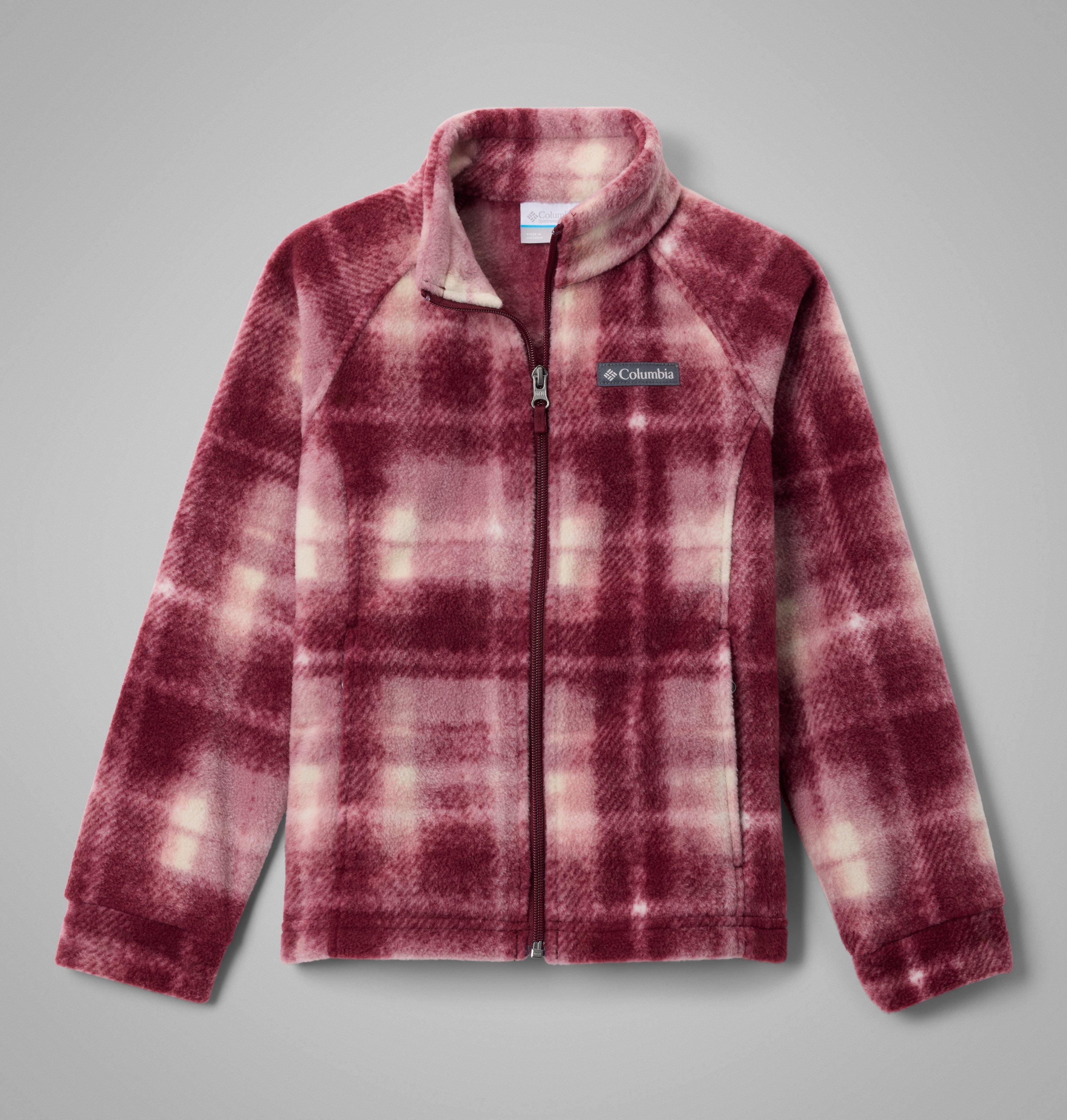 Columbia Girls' Benton Springs II Printed Fleece Jacket by COLUMBIA