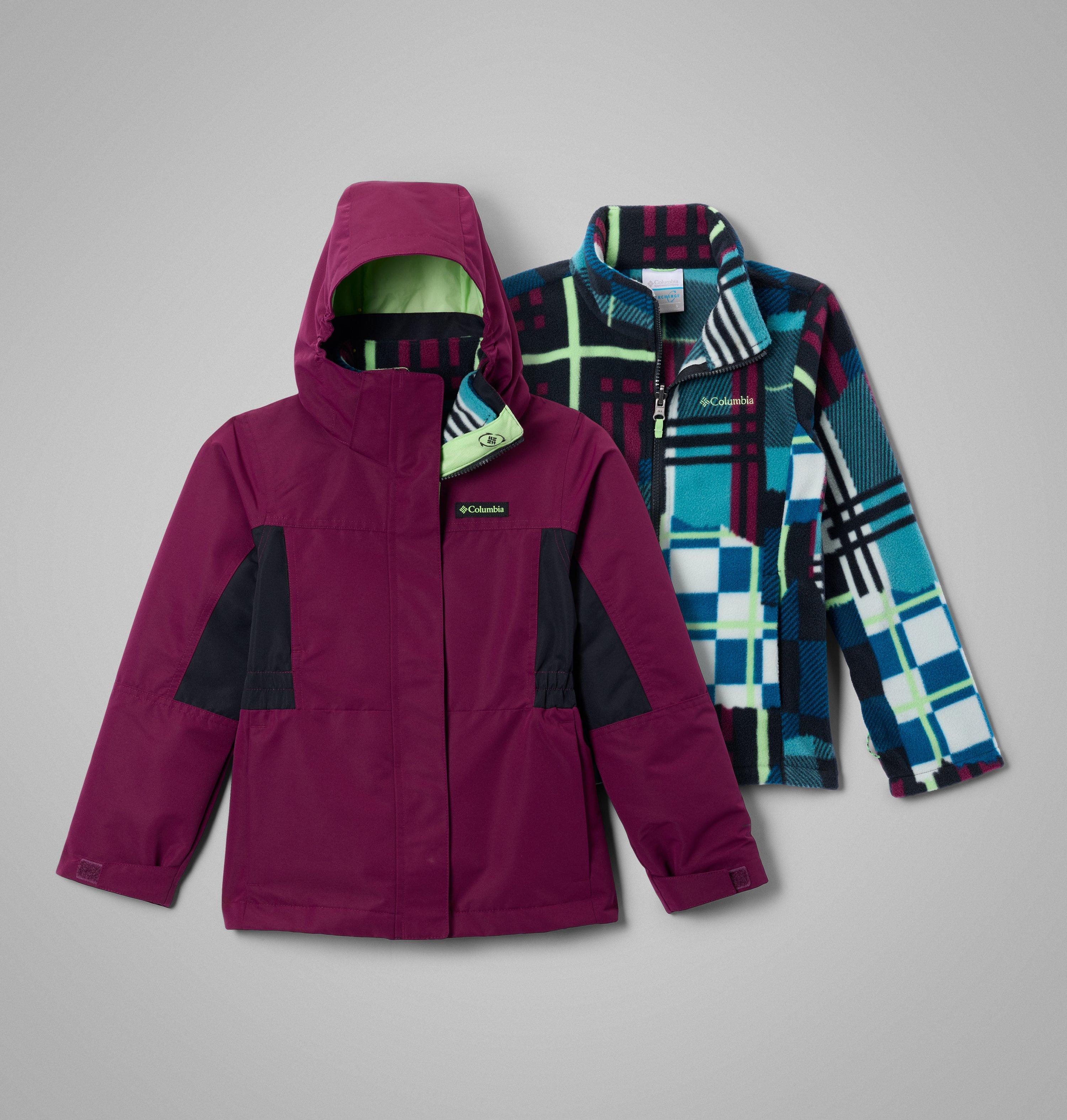 Columbia Girls' Bugaboo IV Fleece Interchange Jacket by COLUMBIA