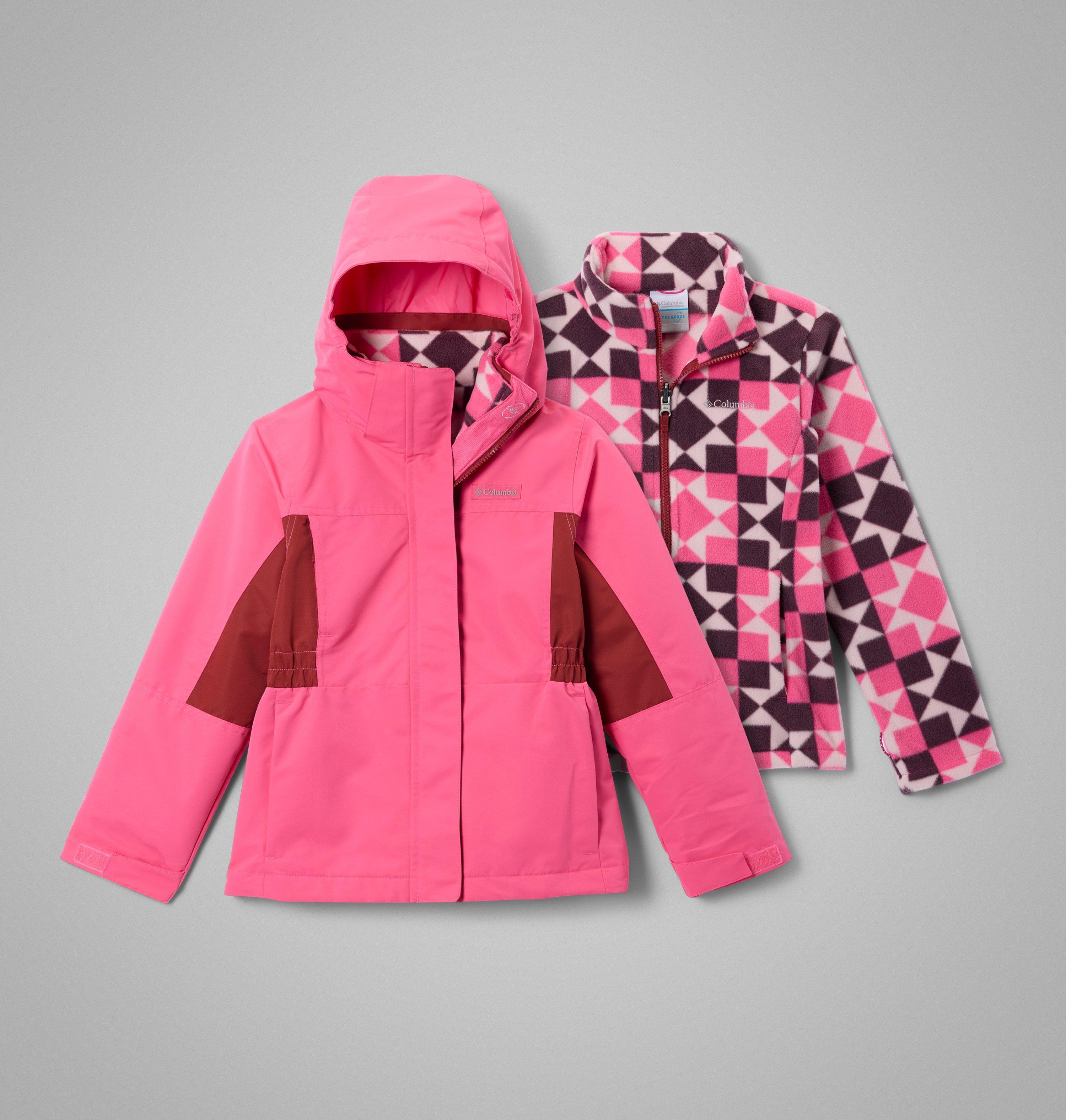 Columbia Girls' Bugaboo IV Fleece Interchange Jacket by COLUMBIA