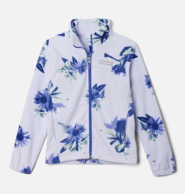 Columbia Girls' Castle Dale Printed Full Zip Fleece Jacket by COLUMBIA