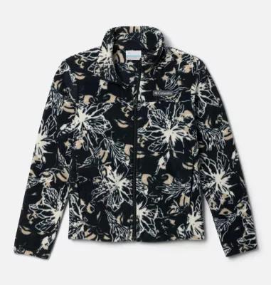 Columbia Girls' Castle Dale Printed Full Zip Fleece Jacket by COLUMBIA Columbia Girls' Castle Dale Printed Full Zip Fleece Jacket by COLUMBIA