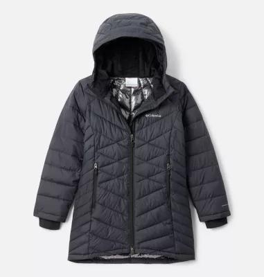 Columbia Girls' Heavenly II Hooded Long Jacket by COLUMBIA