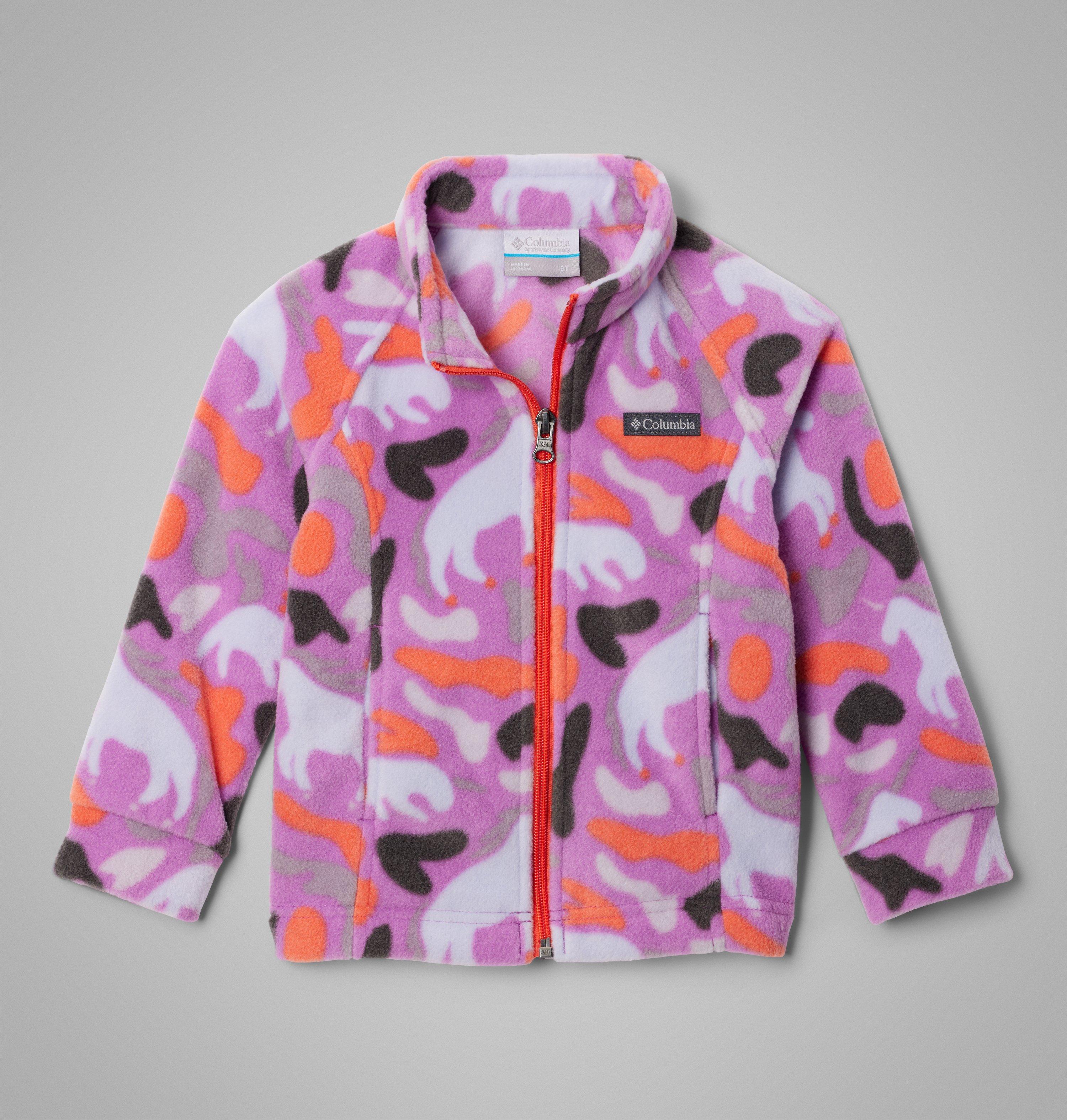 Columbia Girls Infant Benton Springs II Printed Fleece Jacket by COLUMBIA