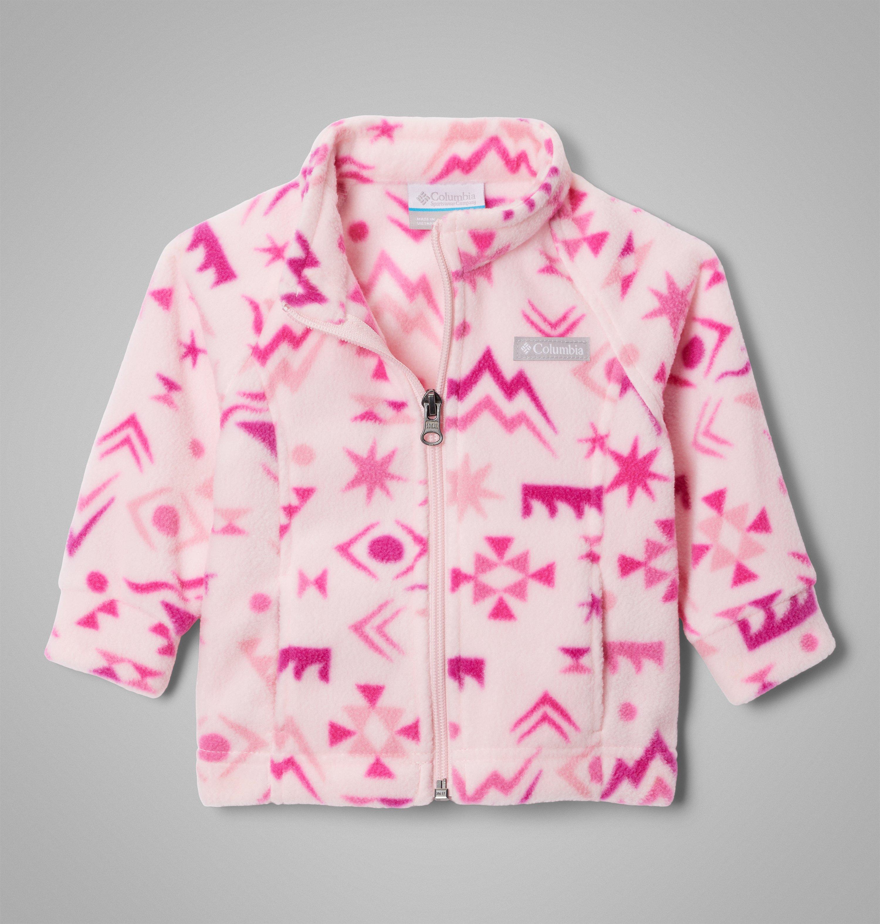 Columbia Girls Infant Benton Springs II Printed Fleece Jacket by COLUMBIA