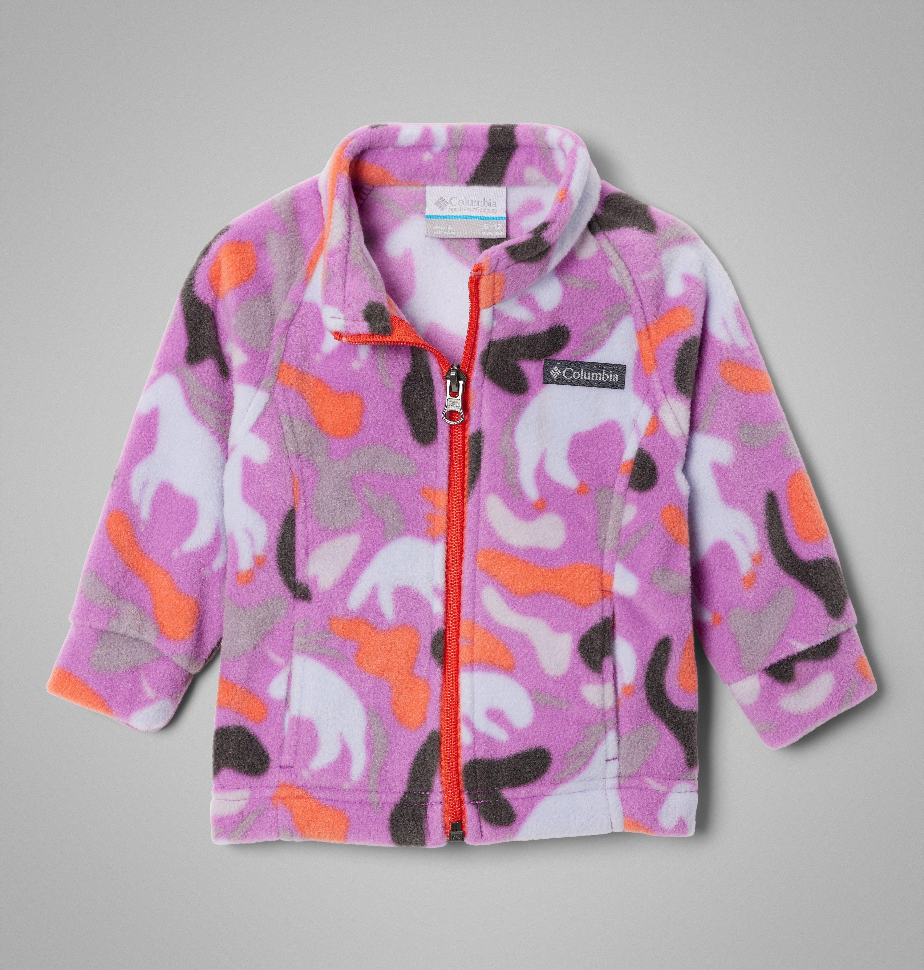 Columbia Girls Infant Benton Springs II Printed Fleece Jacket by COLUMBIA