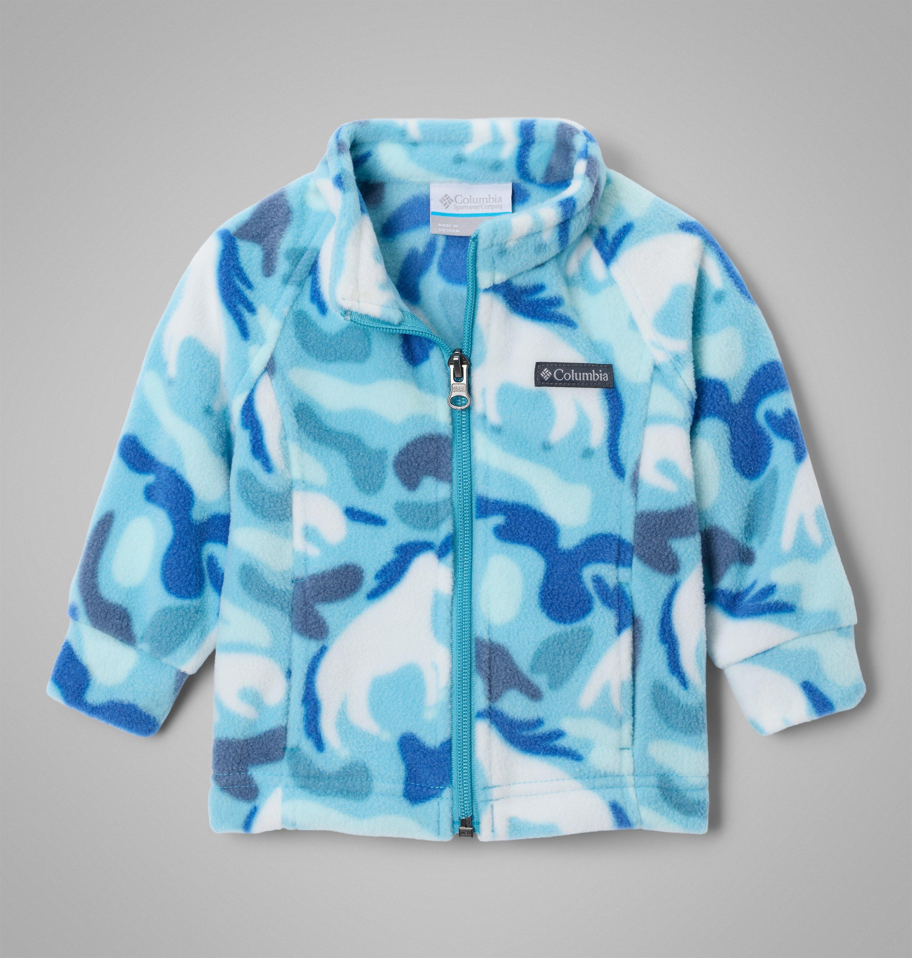 Columbia Girls Infant Benton Springs II Printed Fleece Jacket by COLUMBIA