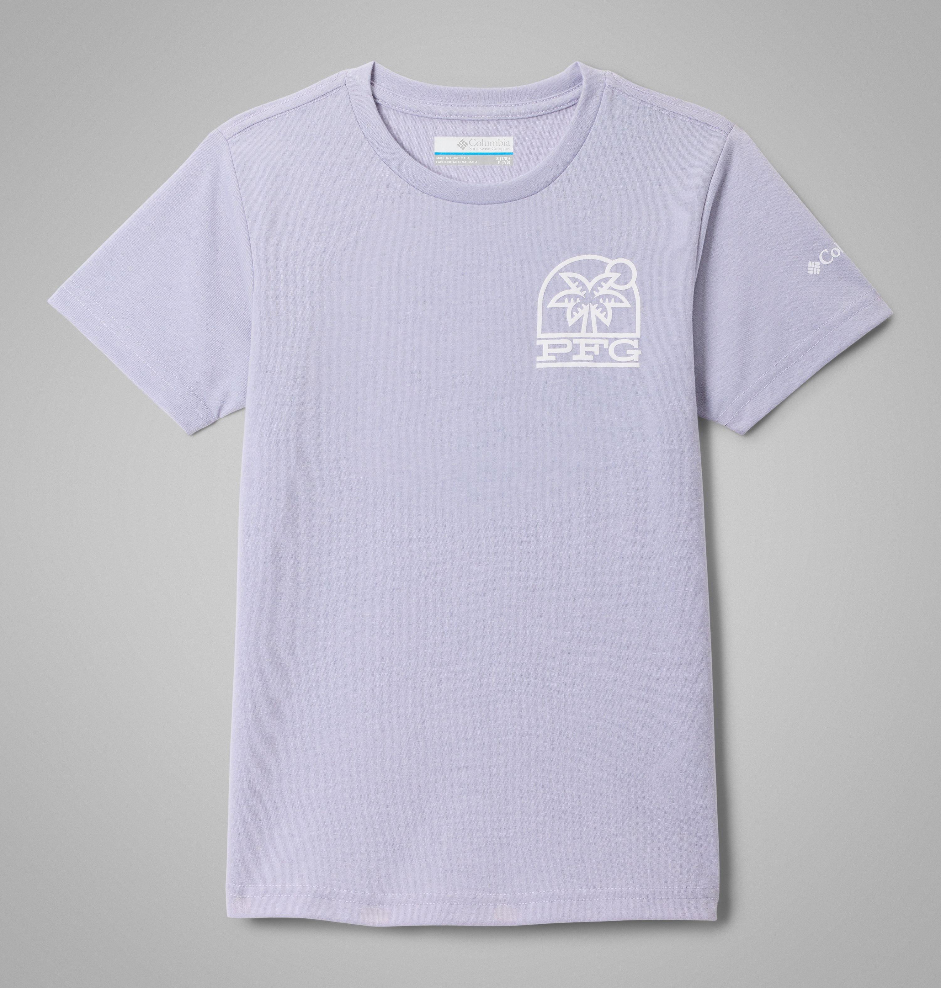 Columbia Girls' PFG Palm Waves Short Sleeve T-Shirt by COLUMBIA