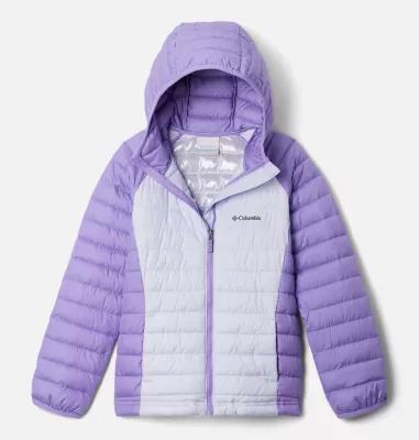 Columbia Girls' Powder Lite II Hooded Jacket by COLUMBIA