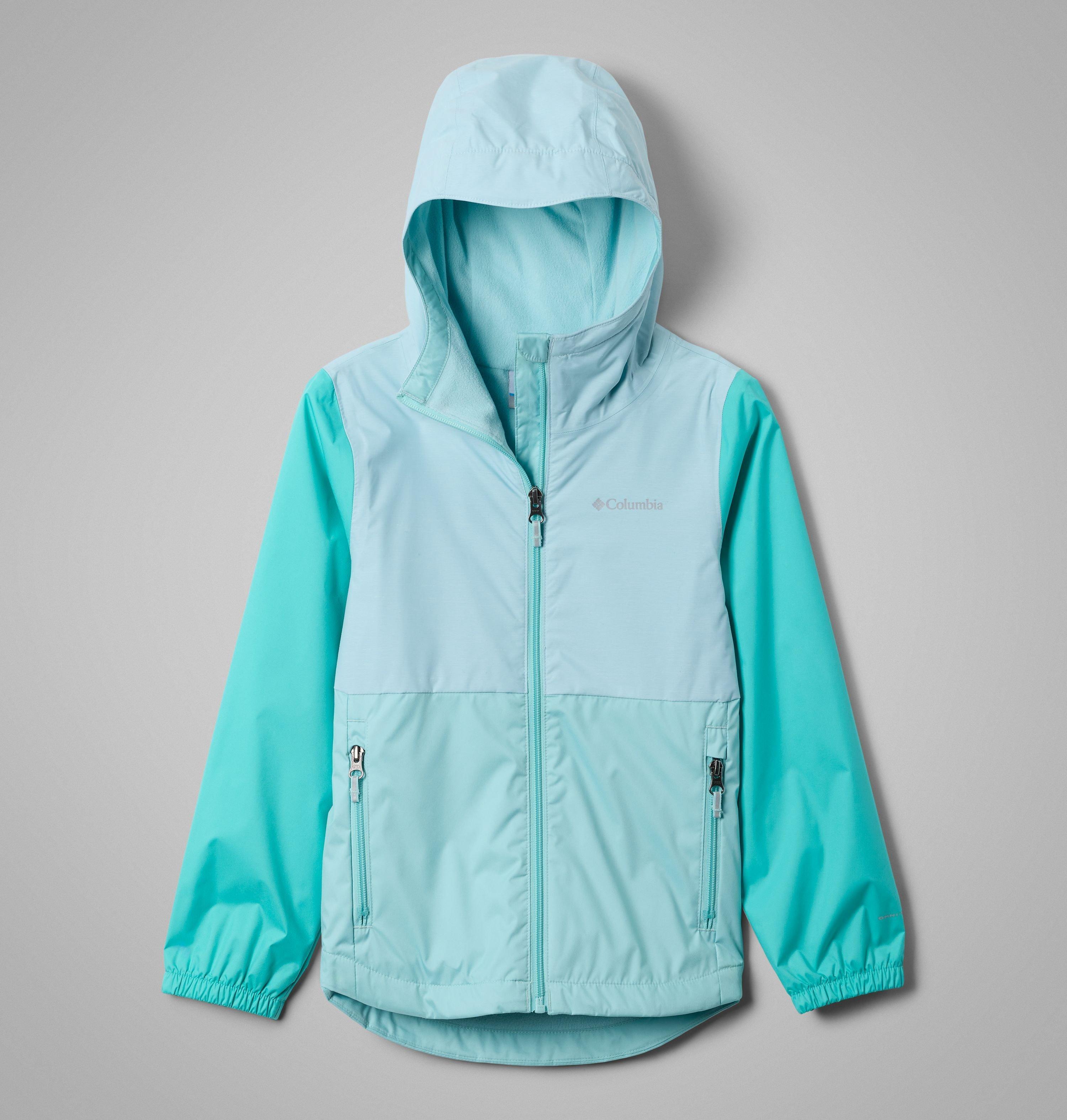Columbia Girls' Rainy Trails III Fleece Lined Jacket by COLUMBIA