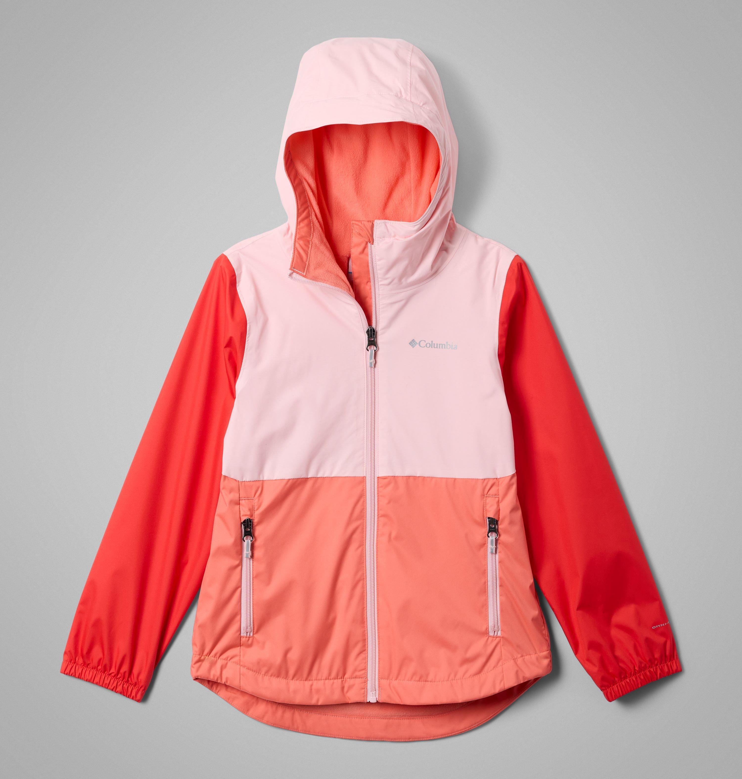 Columbia Girls' Rainy Trails III Fleece Lined Jacket by COLUMBIA