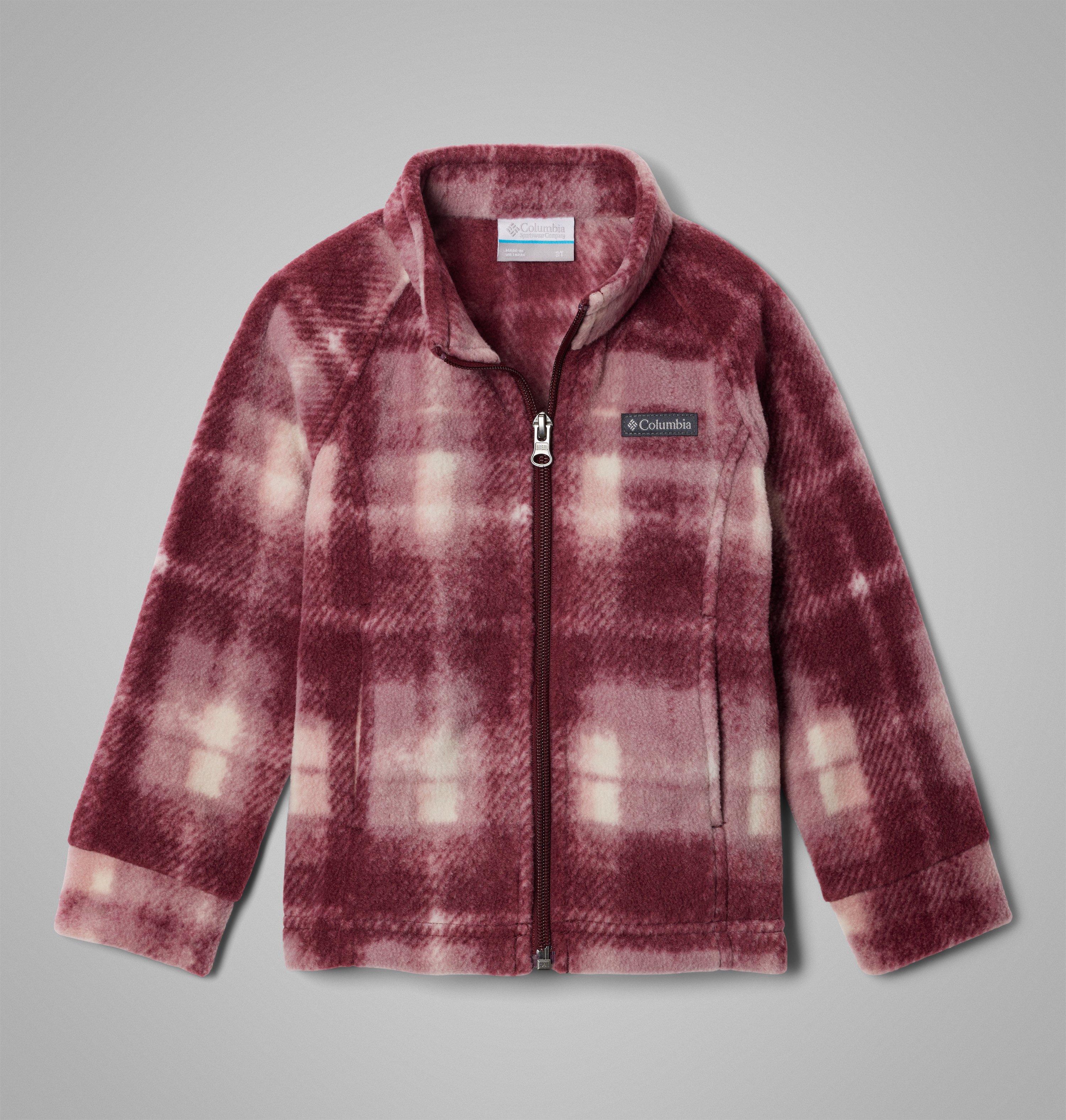 Columbia Girls' Toddler Benton Springs II Printed Fleece Jacket by COLUMBIA