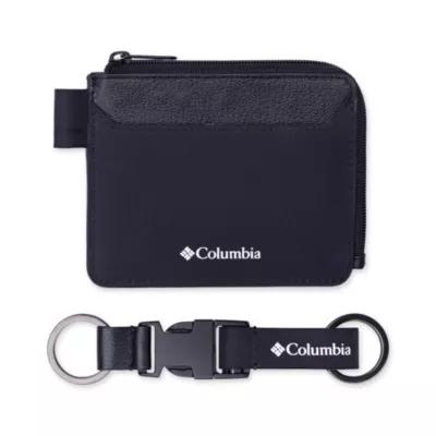 Columbia Half-Zip Wallet with Keychain by COLUMBIA