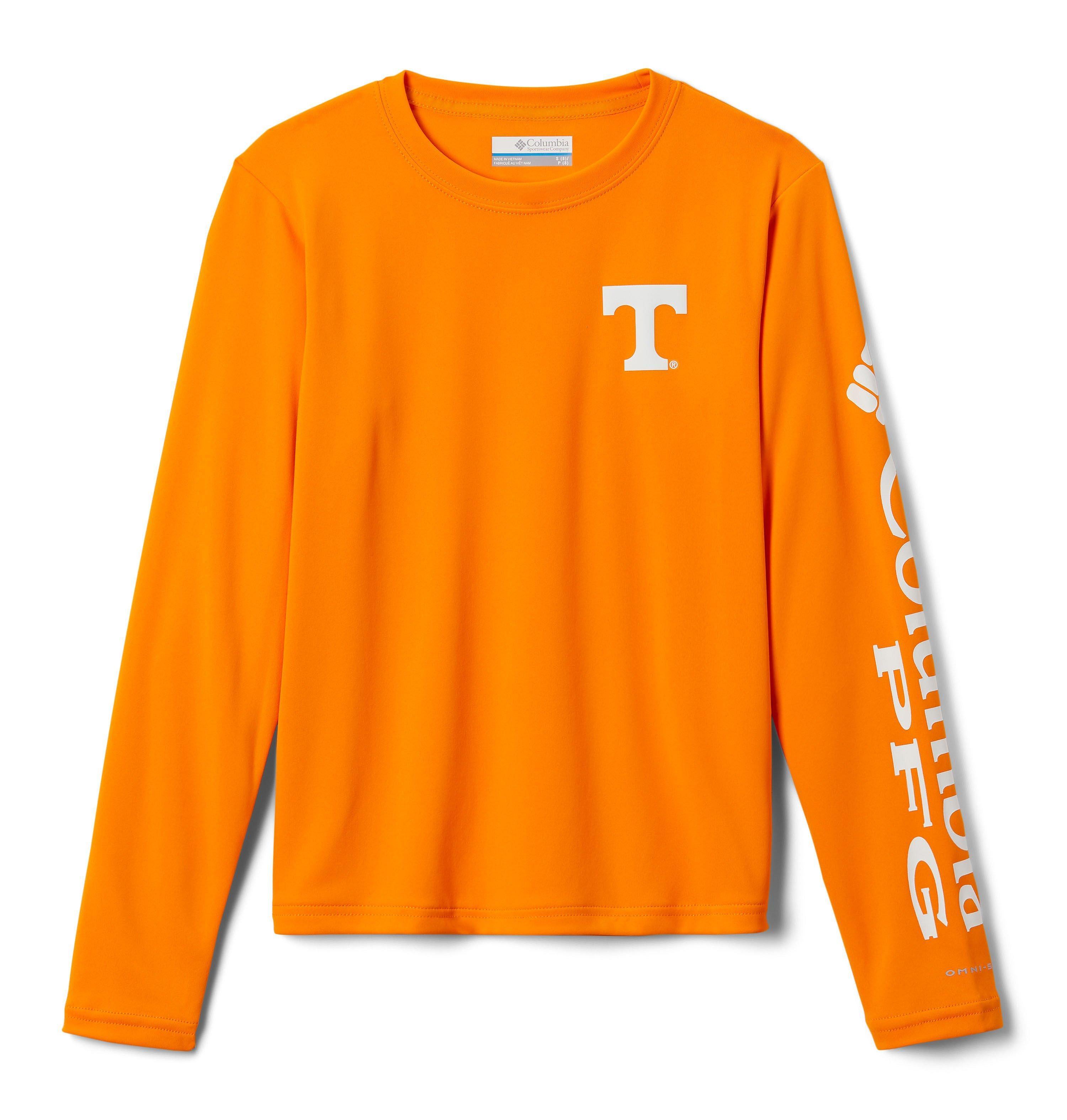 Columbia Kids' Collegiate PFG Terminal Tackle Long Sleeve Shirt - Tennessee by COLUMBIA