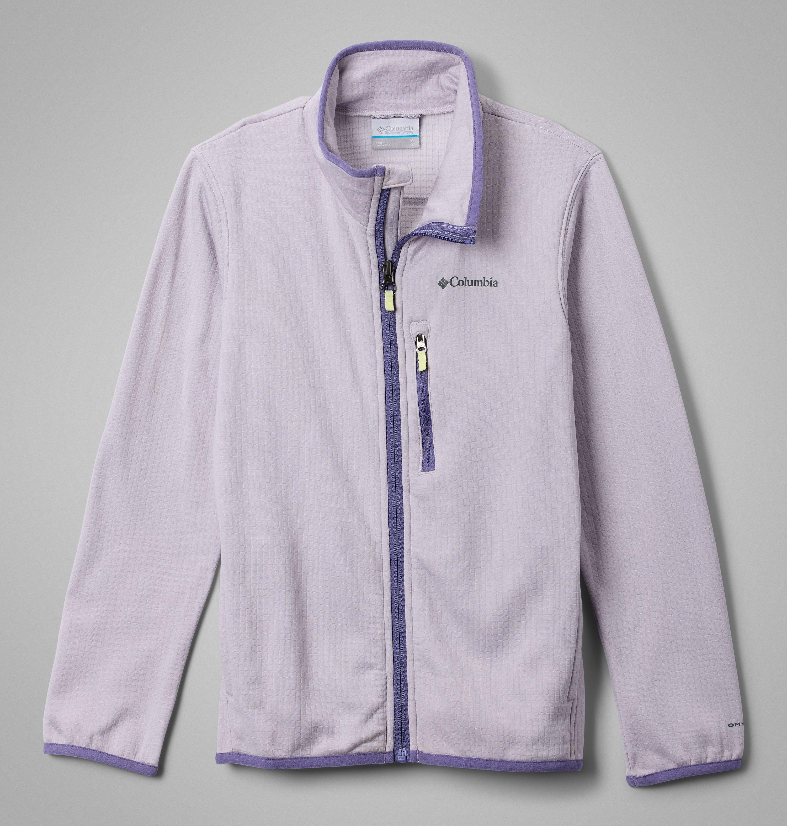 Columbia Kids' Essential Hike Grid Fleece Full Zip by COLUMBIA
