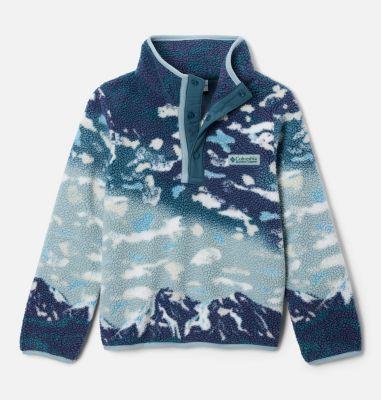 Columbia Kids' Helvetia II Printed Half Snap Fleece Pullover by COLUMBIA