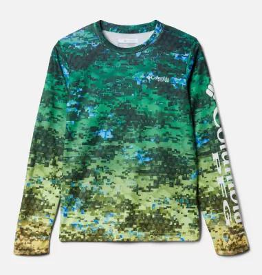 Columbia Kids' PFG Super Terminal Tackle Long Sleeve Shirt by COLUMBIA