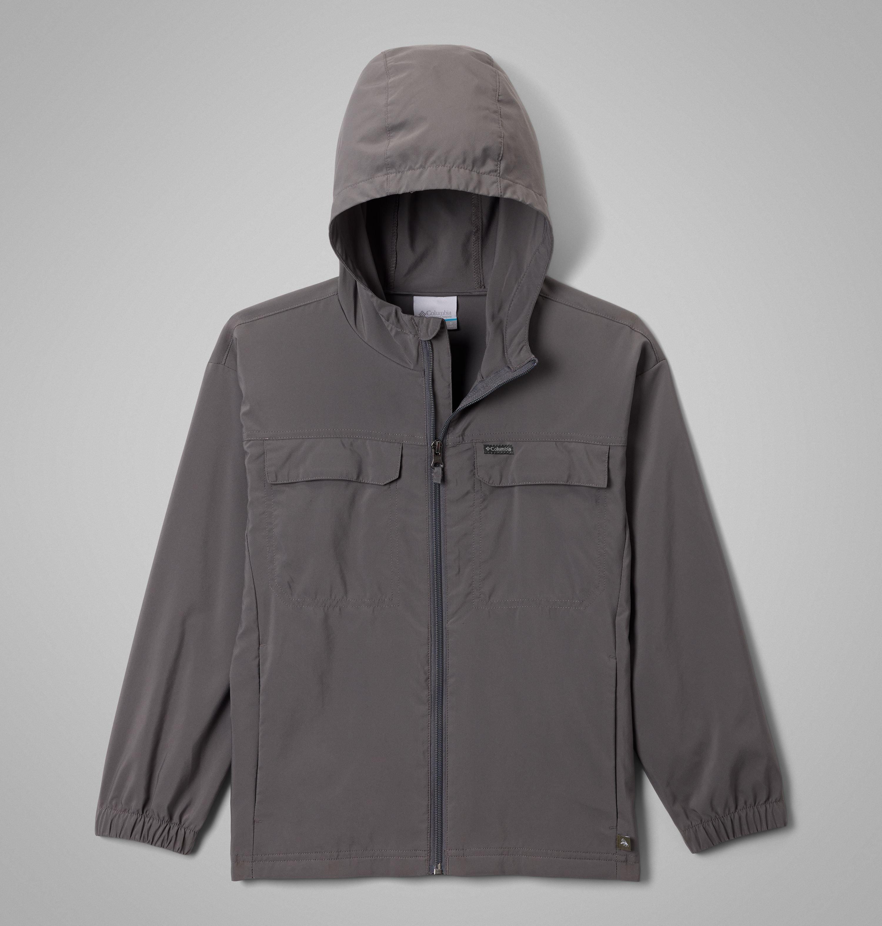 Columbia Kids' Skien Valley Hooded Long Sleeve Shirt by COLUMBIA