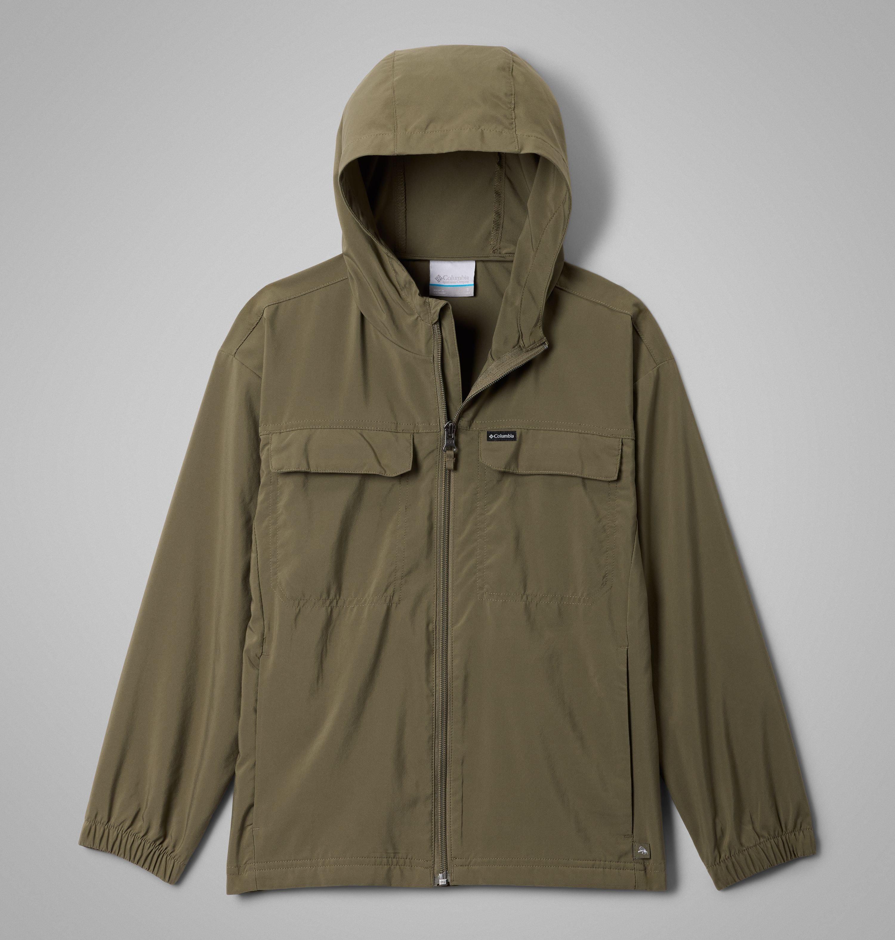 Columbia Kids' Skien Valley Hooded Long Sleeve Shirt by COLUMBIA