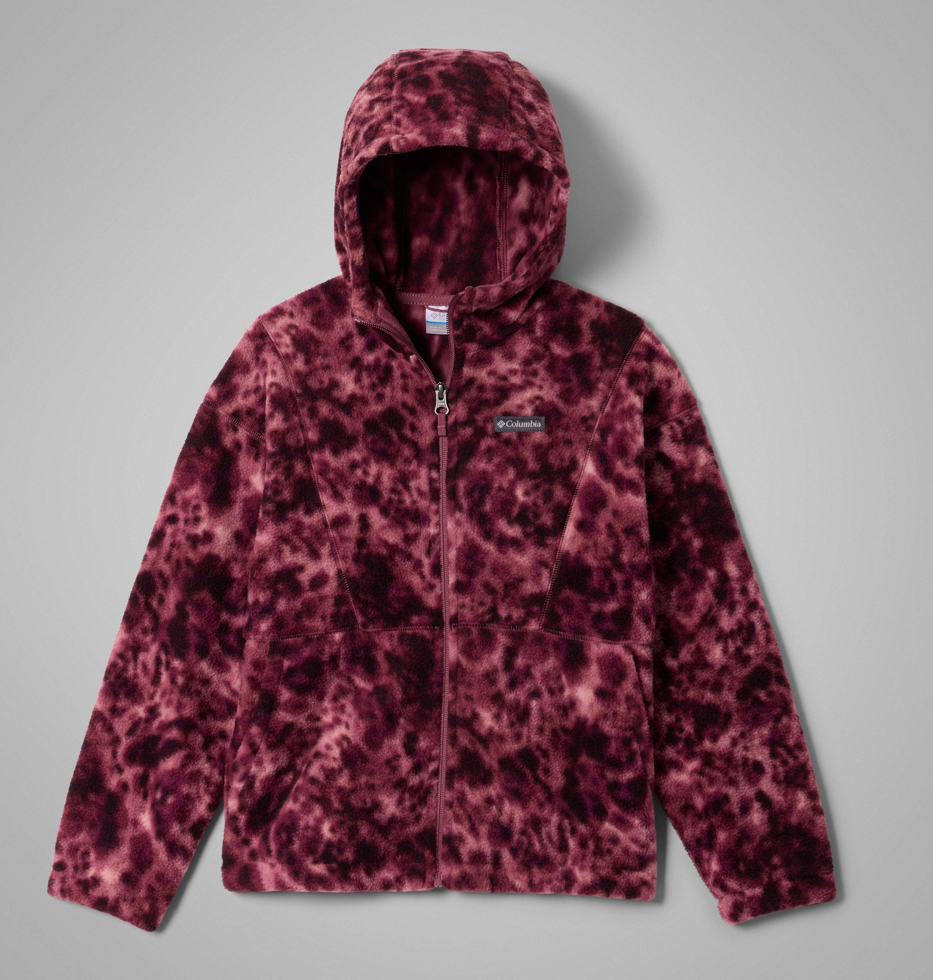 Columbia Kids' Timber Crest MTR Fleece Hooded Full Zip Jacket by COLUMBIA